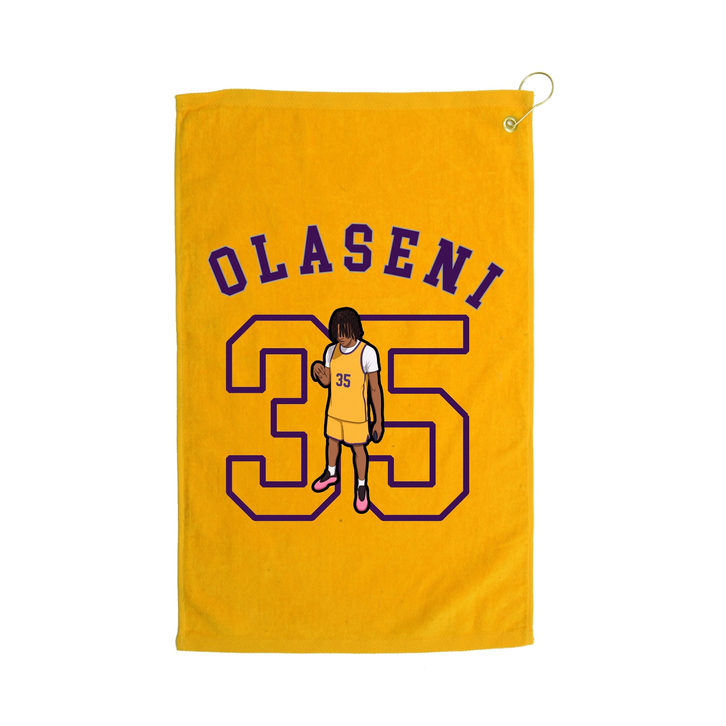 Golf Towel — Shirsey Arch in Gold