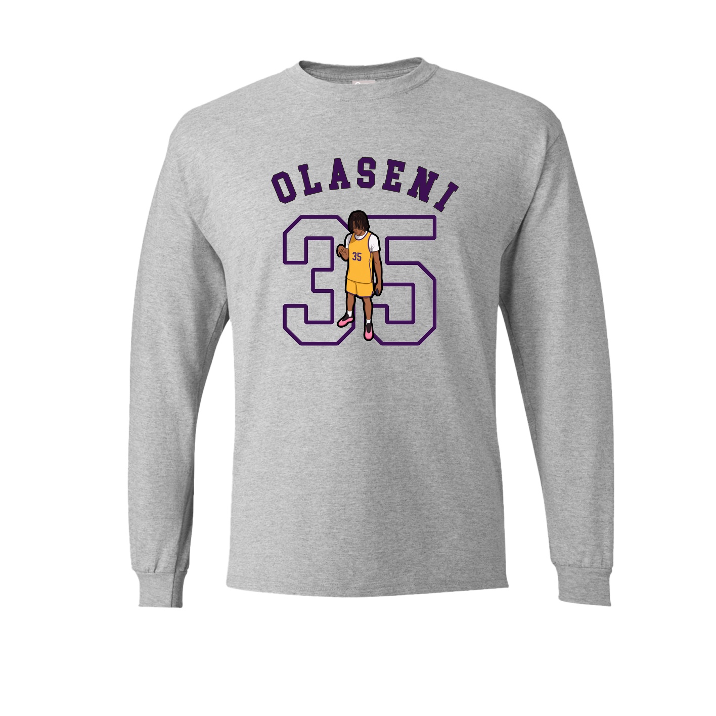 Long Sleeve Tee — Shirsey Arch in Grey