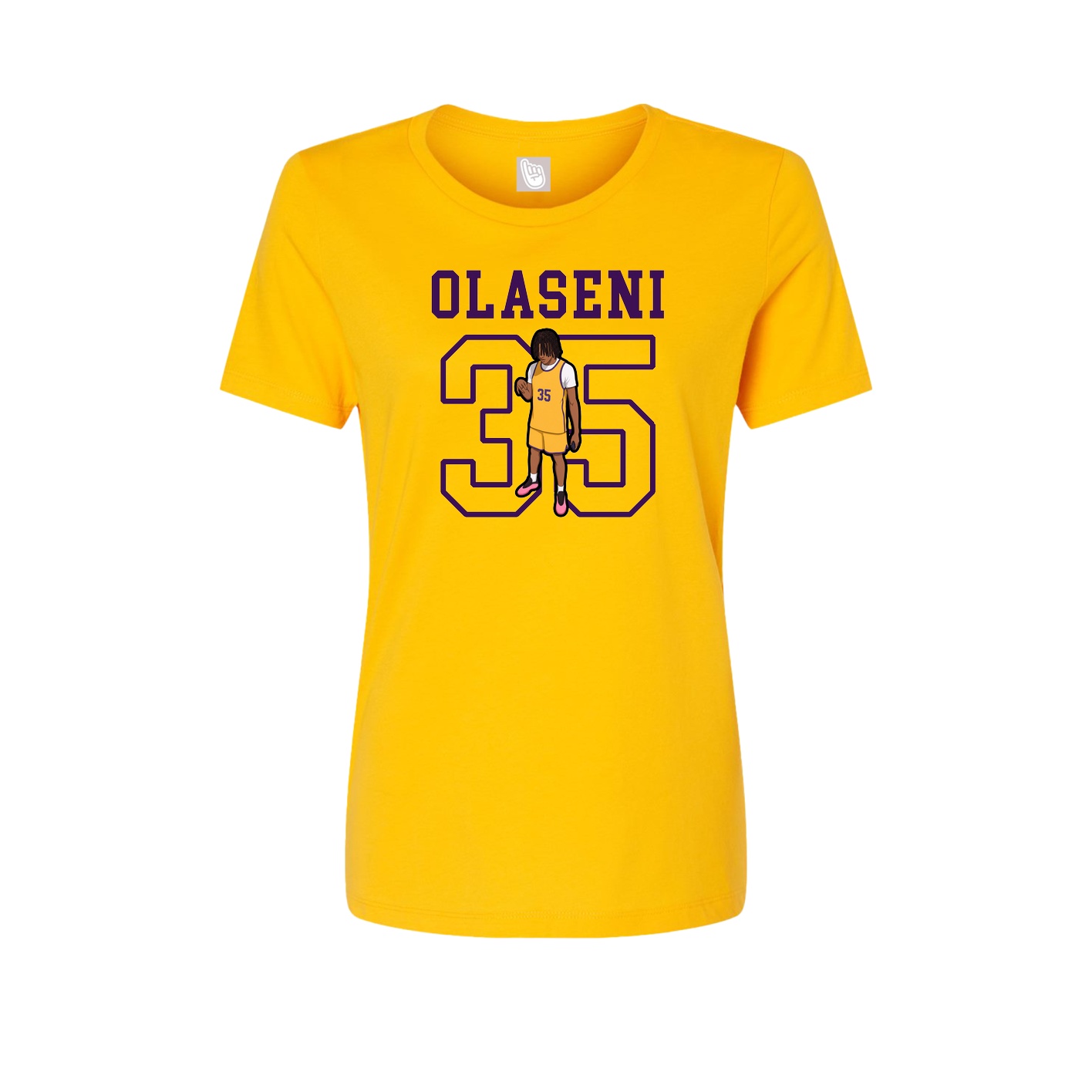 Fitted Women's Tee — Shirsey in Gold