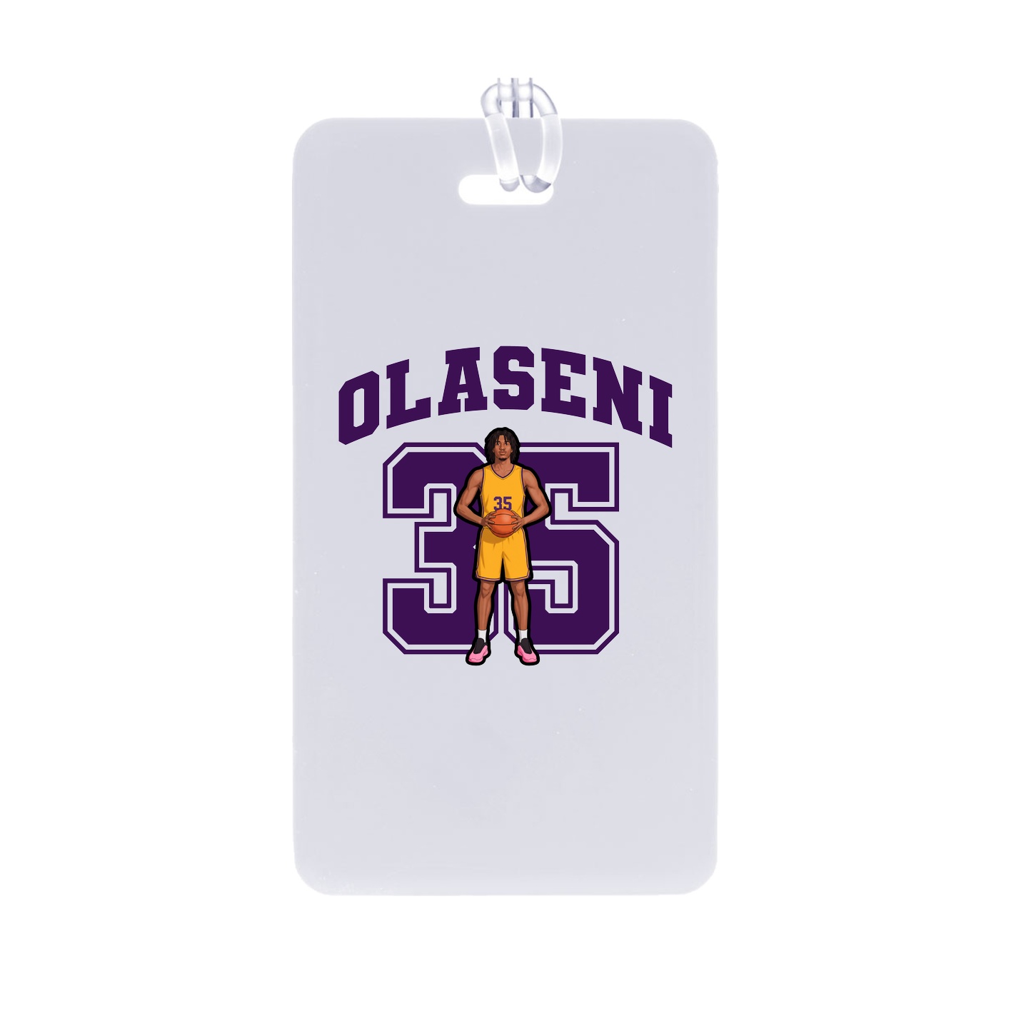 Bag Tag — Number in Classic