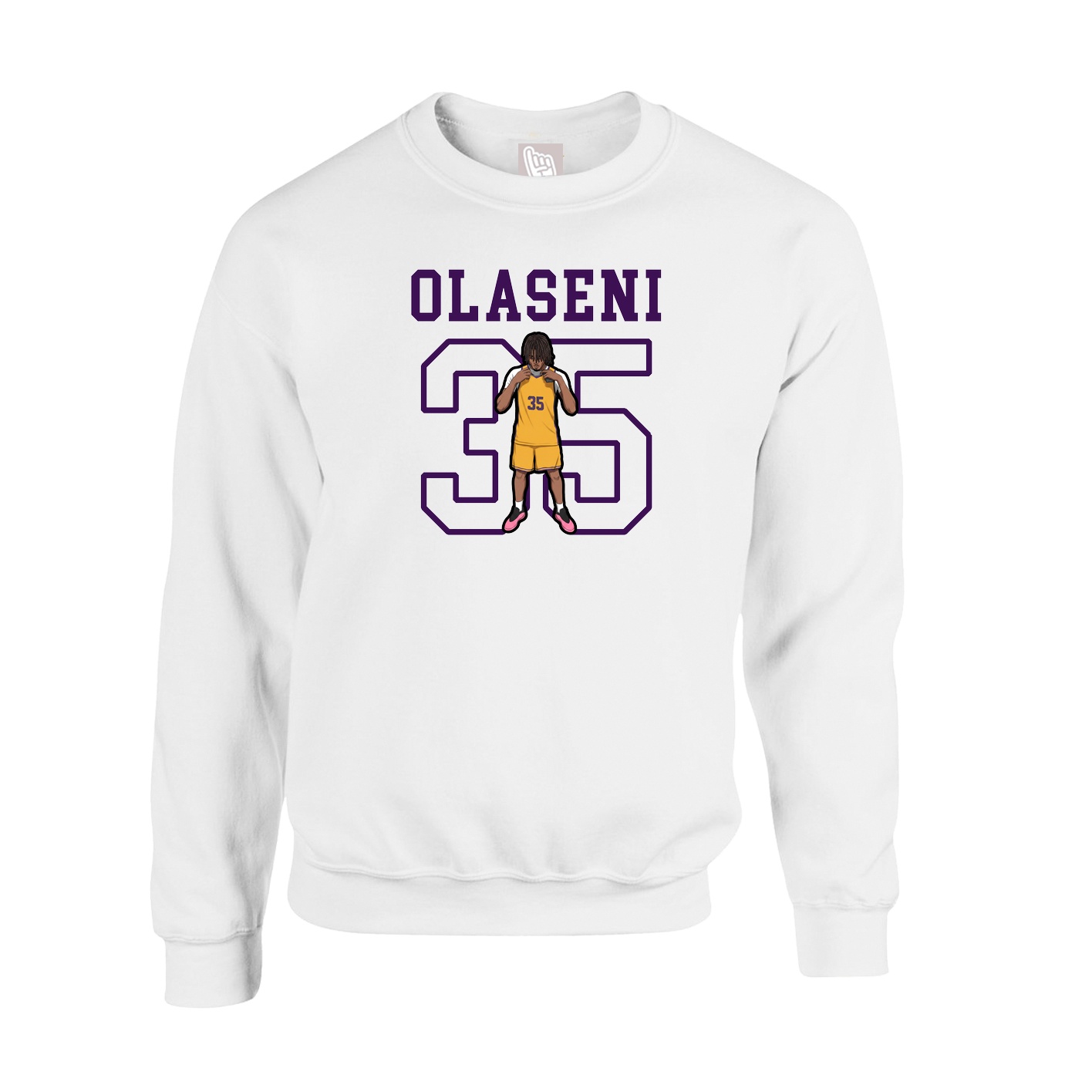 Fleece Crew — Shirsey in White