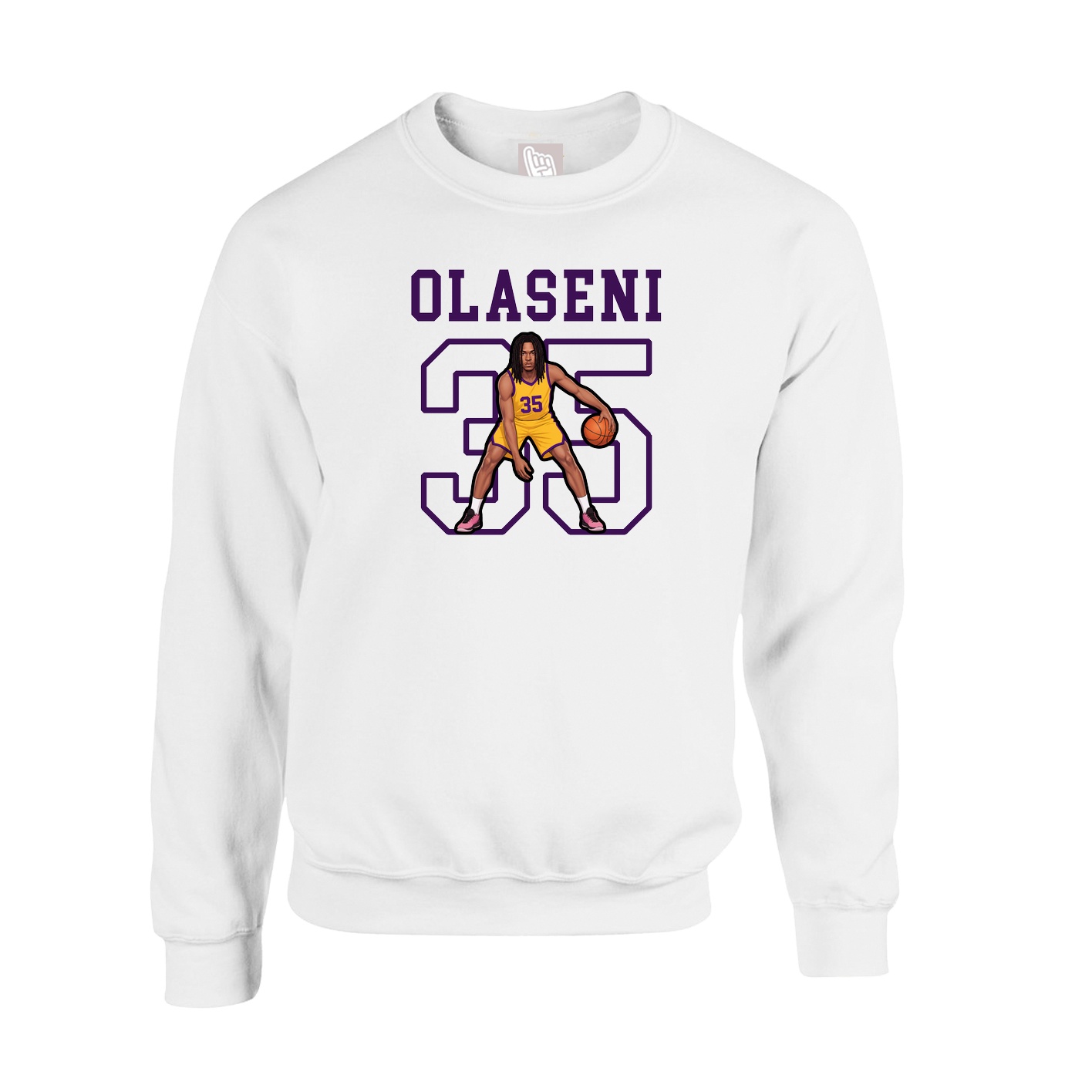 Fleece Crew — Shirsey in White