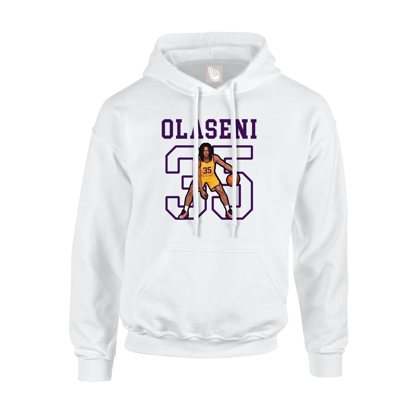 Youth Hoodie — Shirsey in White
