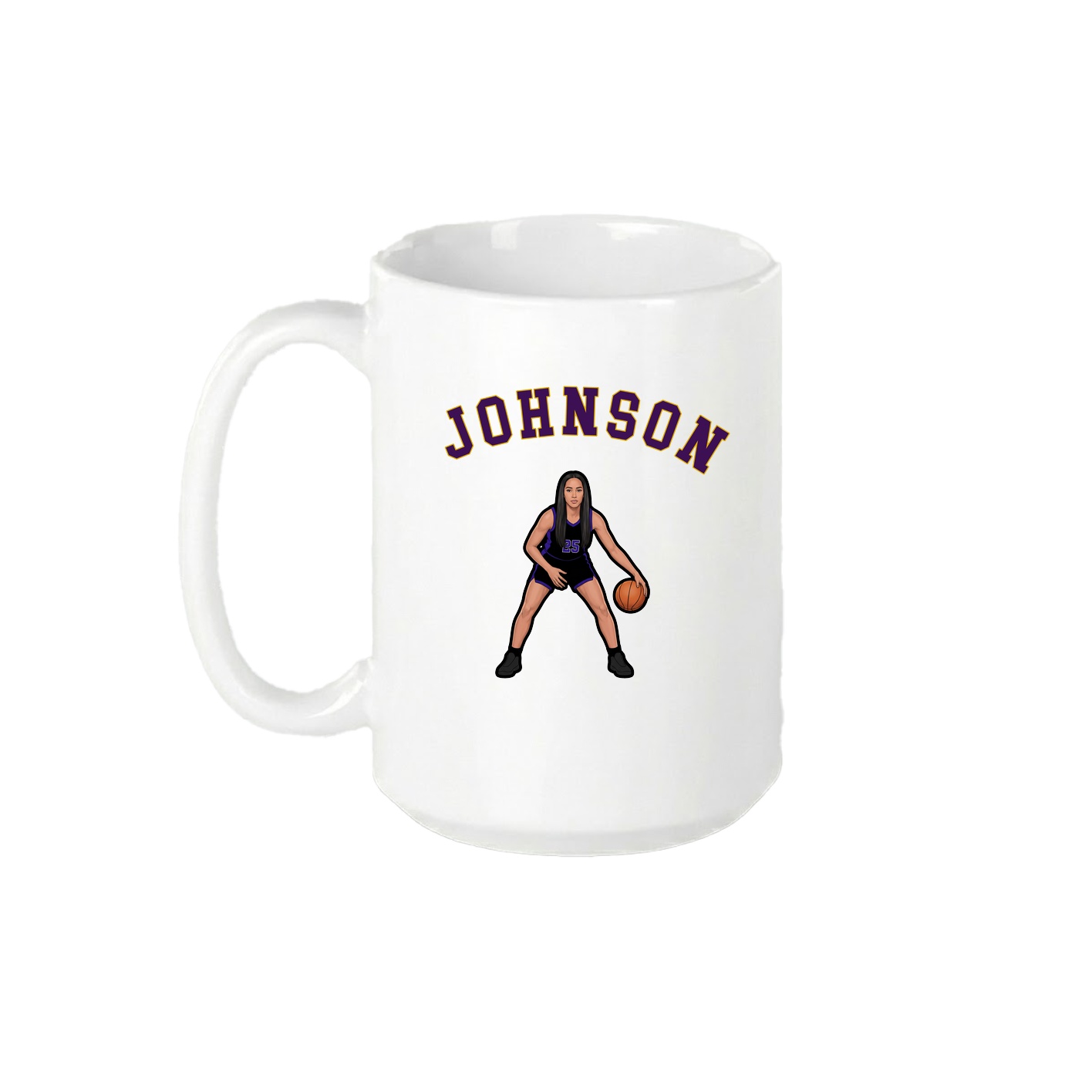 15oz Coffee Mug — Shirsey Arch in White