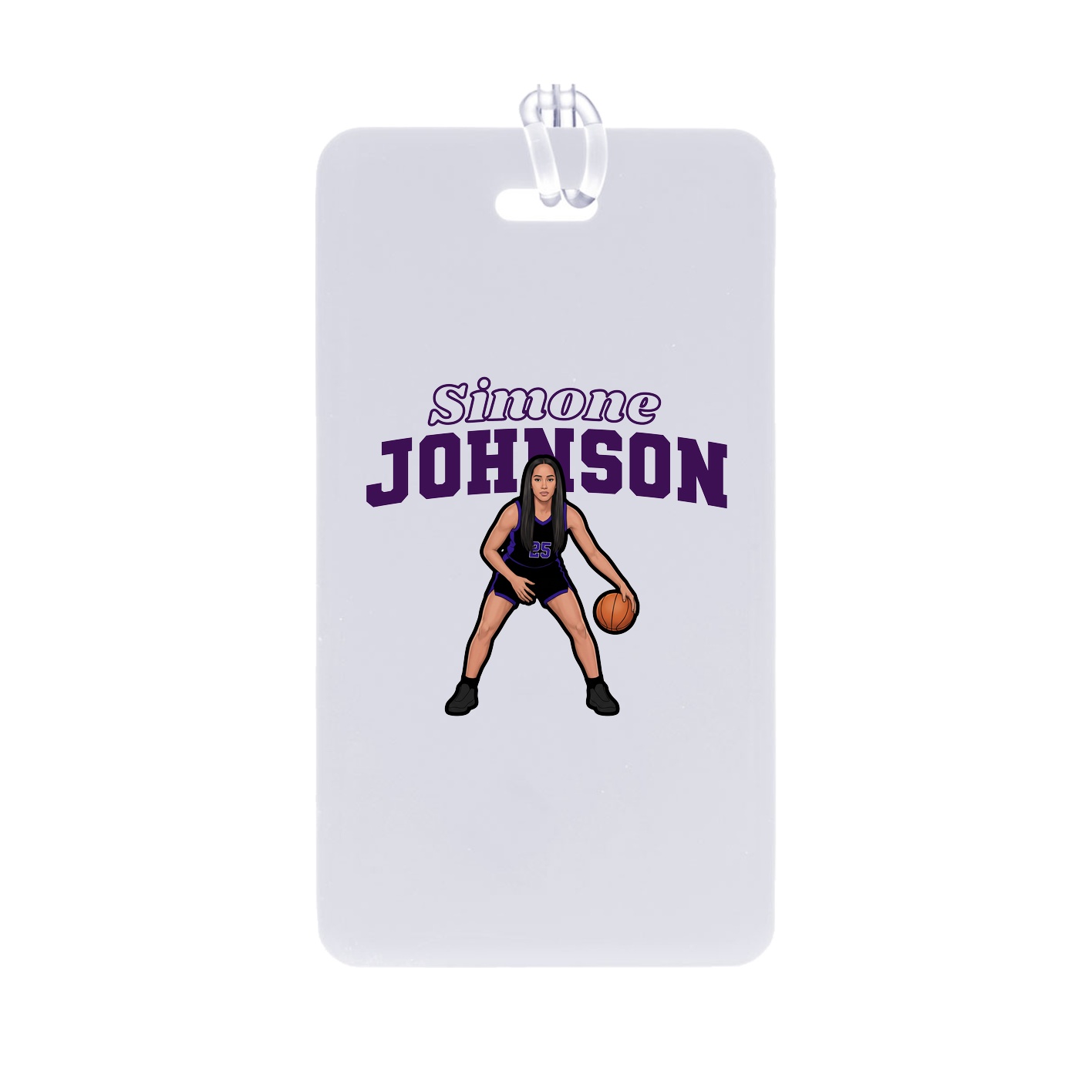 Bag Tag — Name Arch in Classic