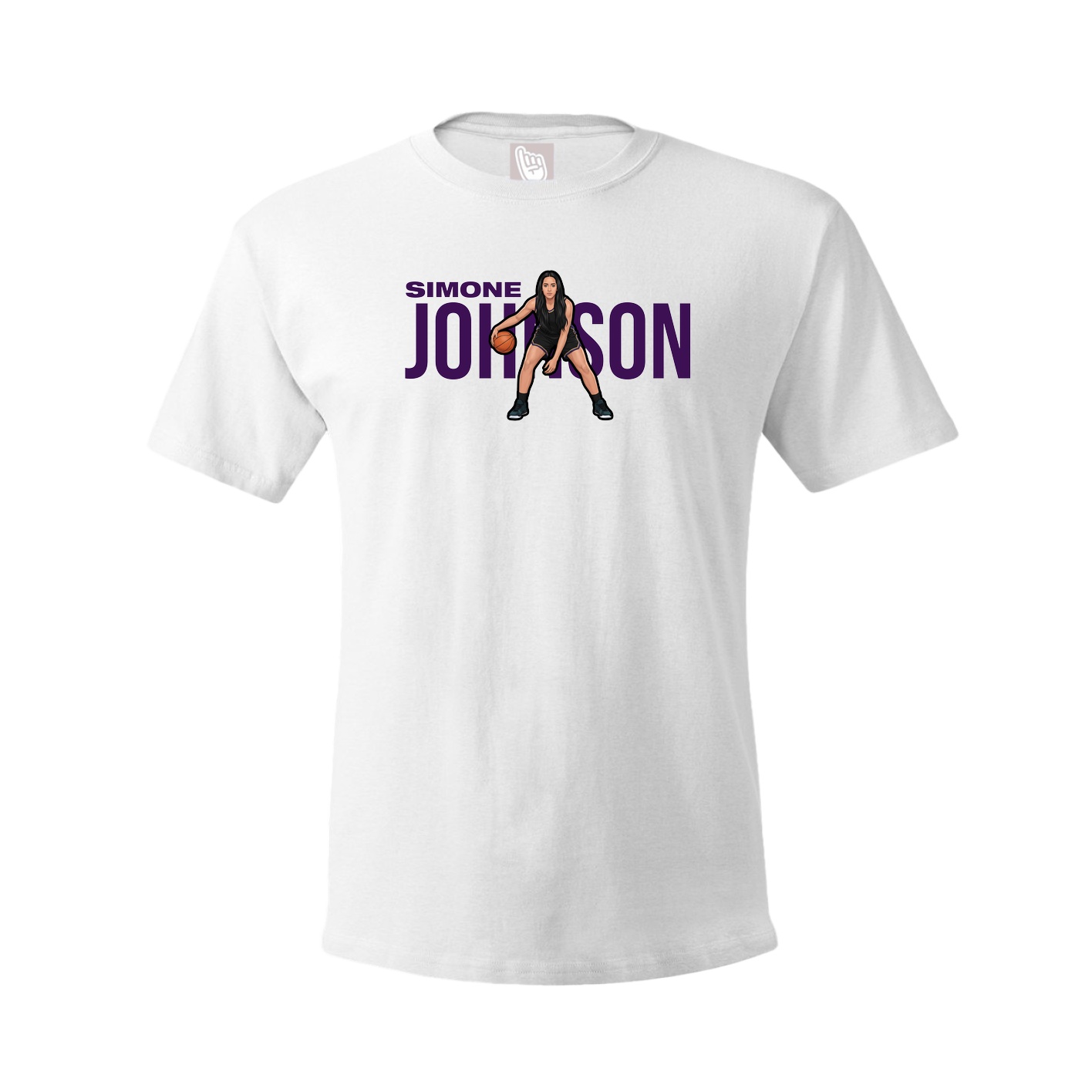 Youth Tee — Player Name in White