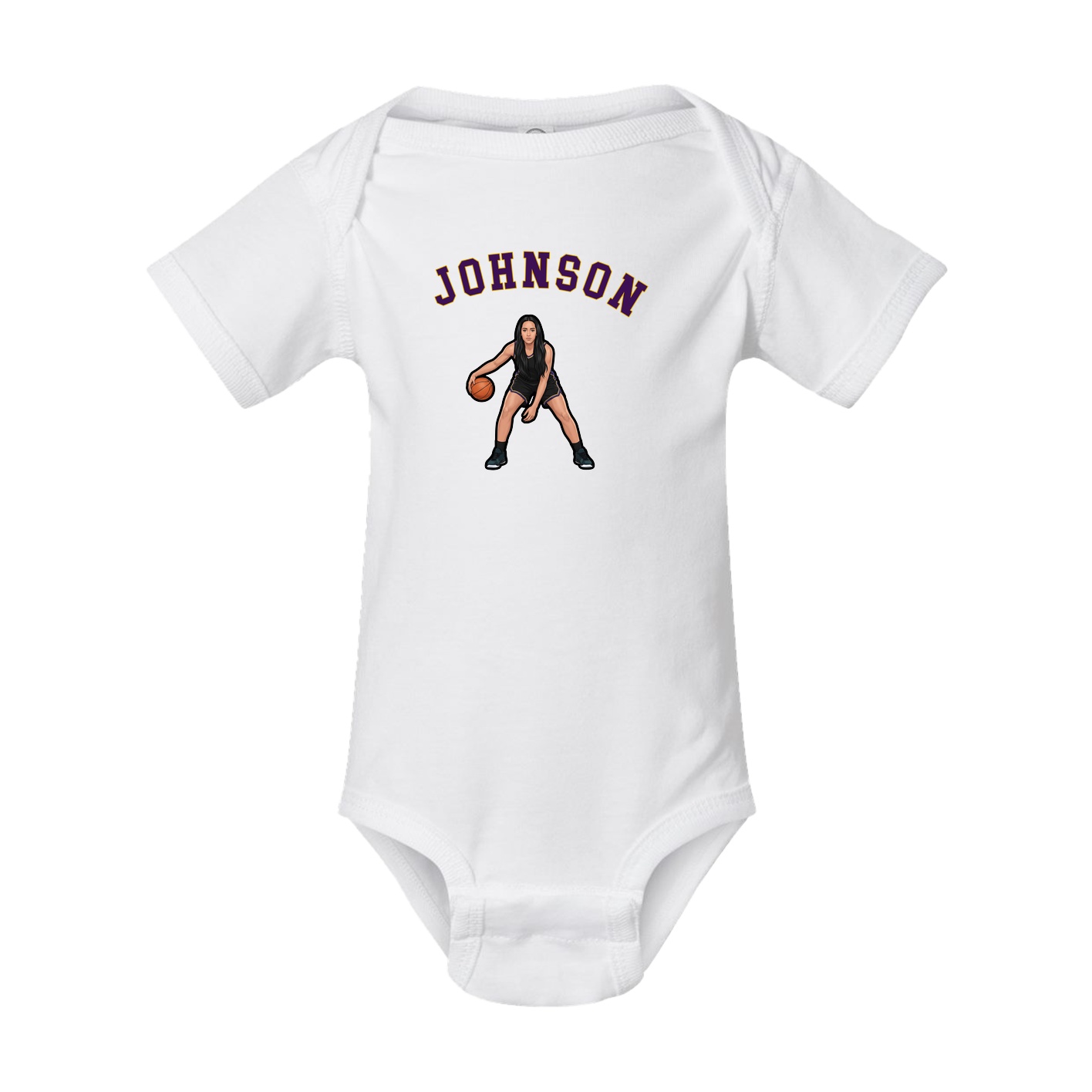 Baby Onesie — Shirsey Arch in White