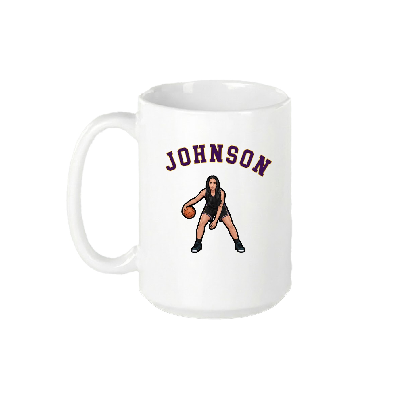 15oz Coffee Mug — Shirsey Arch in White