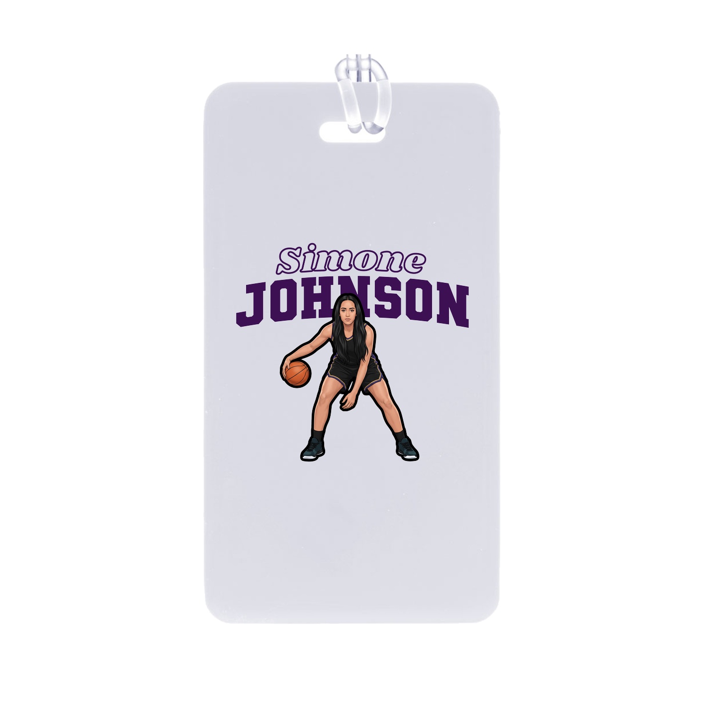 Bag Tag — Name Arch in Classic