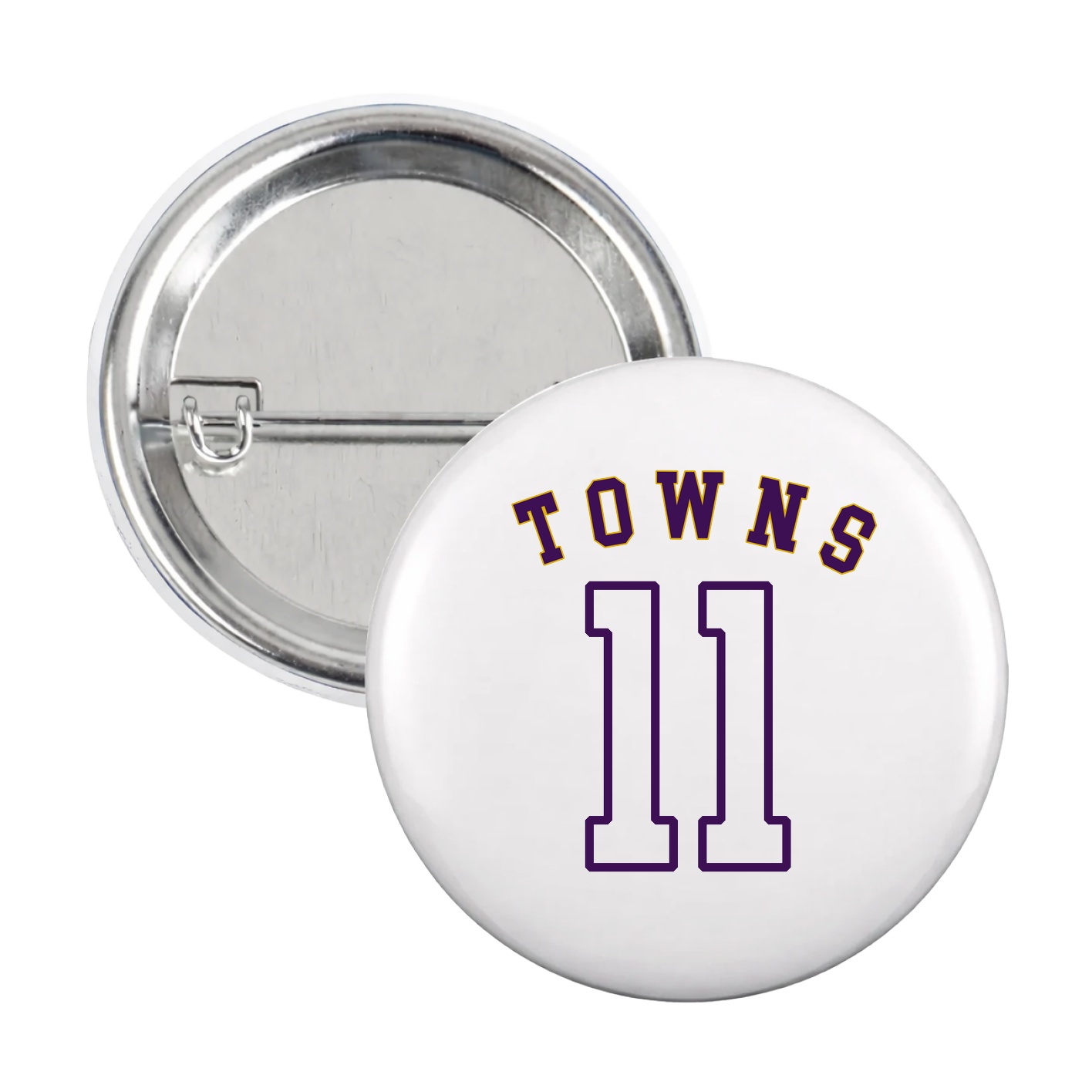 Game Day Button — Shirsey Arch in White