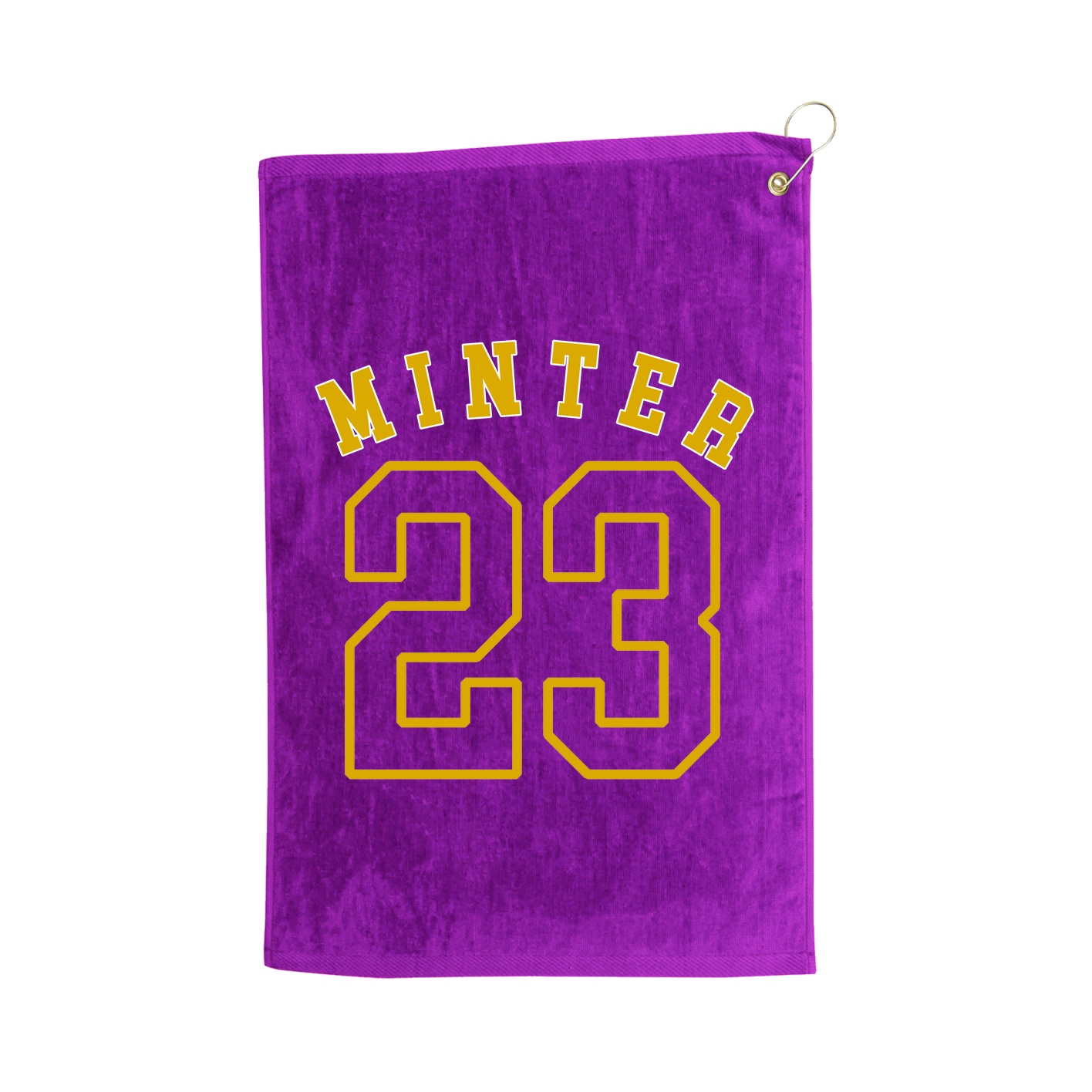 Golf Towel — Shirsey Arch in Purple