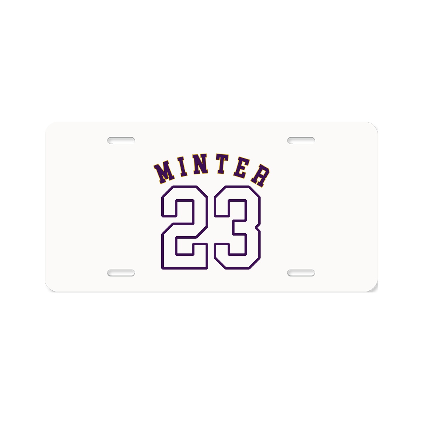 License Plate — Shirsey Arch in Classic