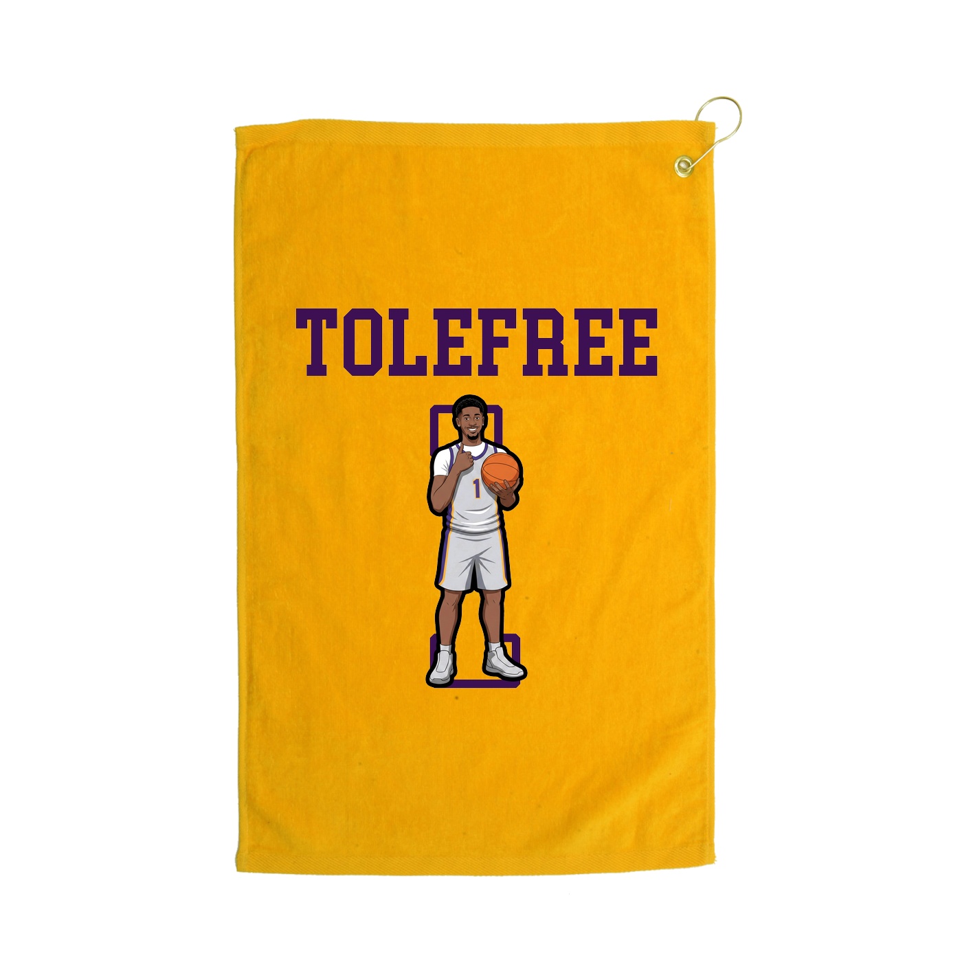 Golf Towel — Shirsey in Gold