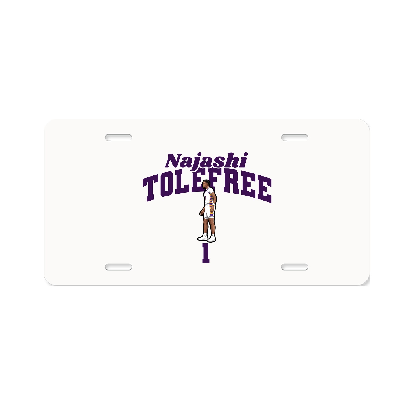 License Plate — Signature Arch in Classic