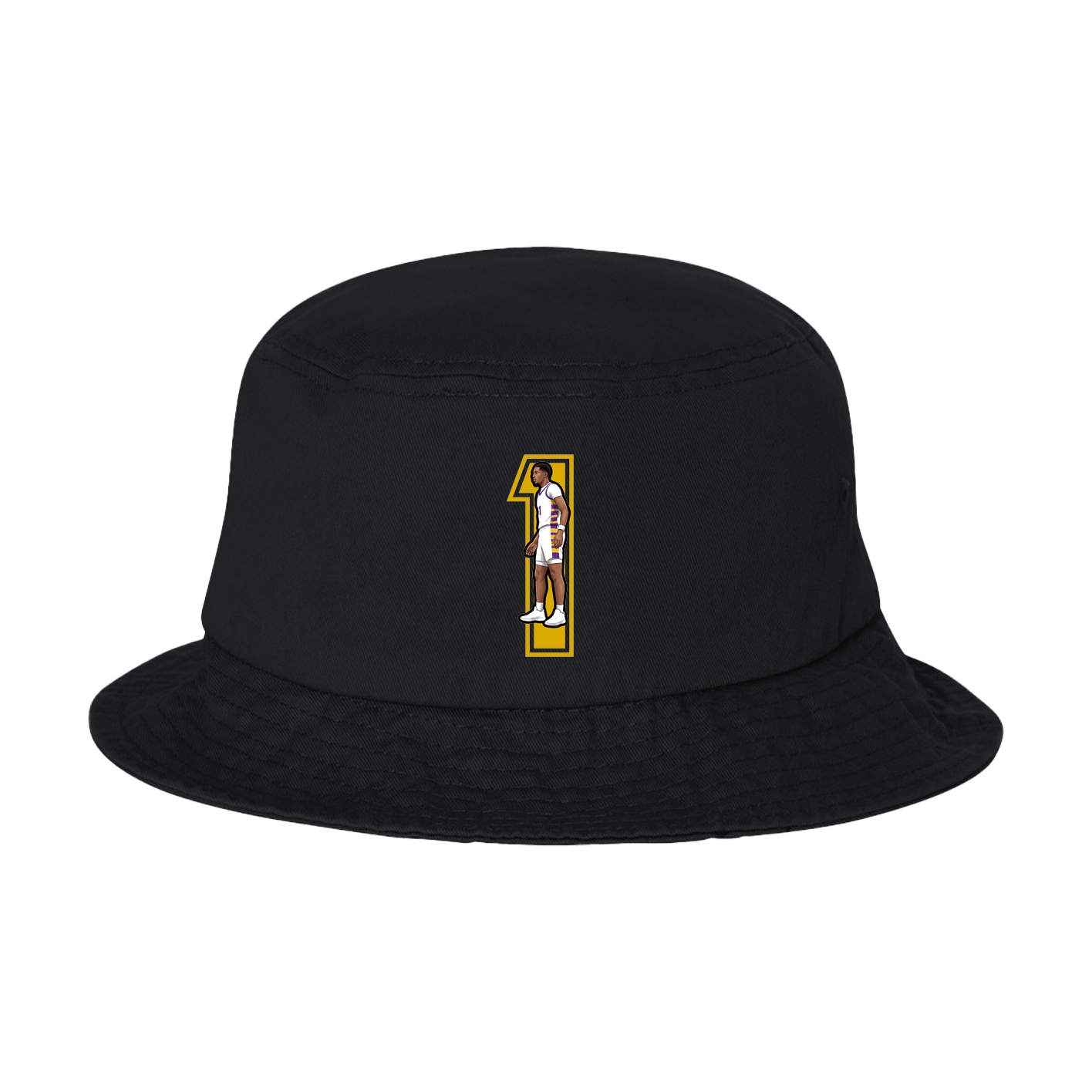 Bucket Cap — Number in Black