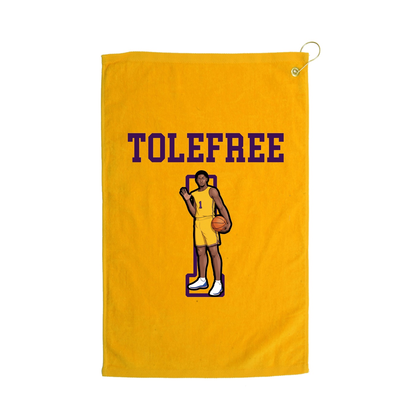Golf Towel — Shirsey in Gold