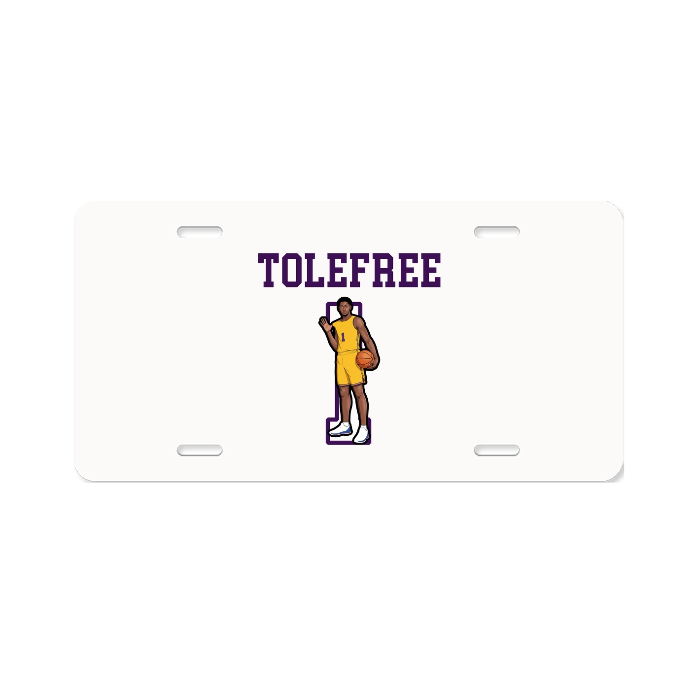 Aluminum License Plate