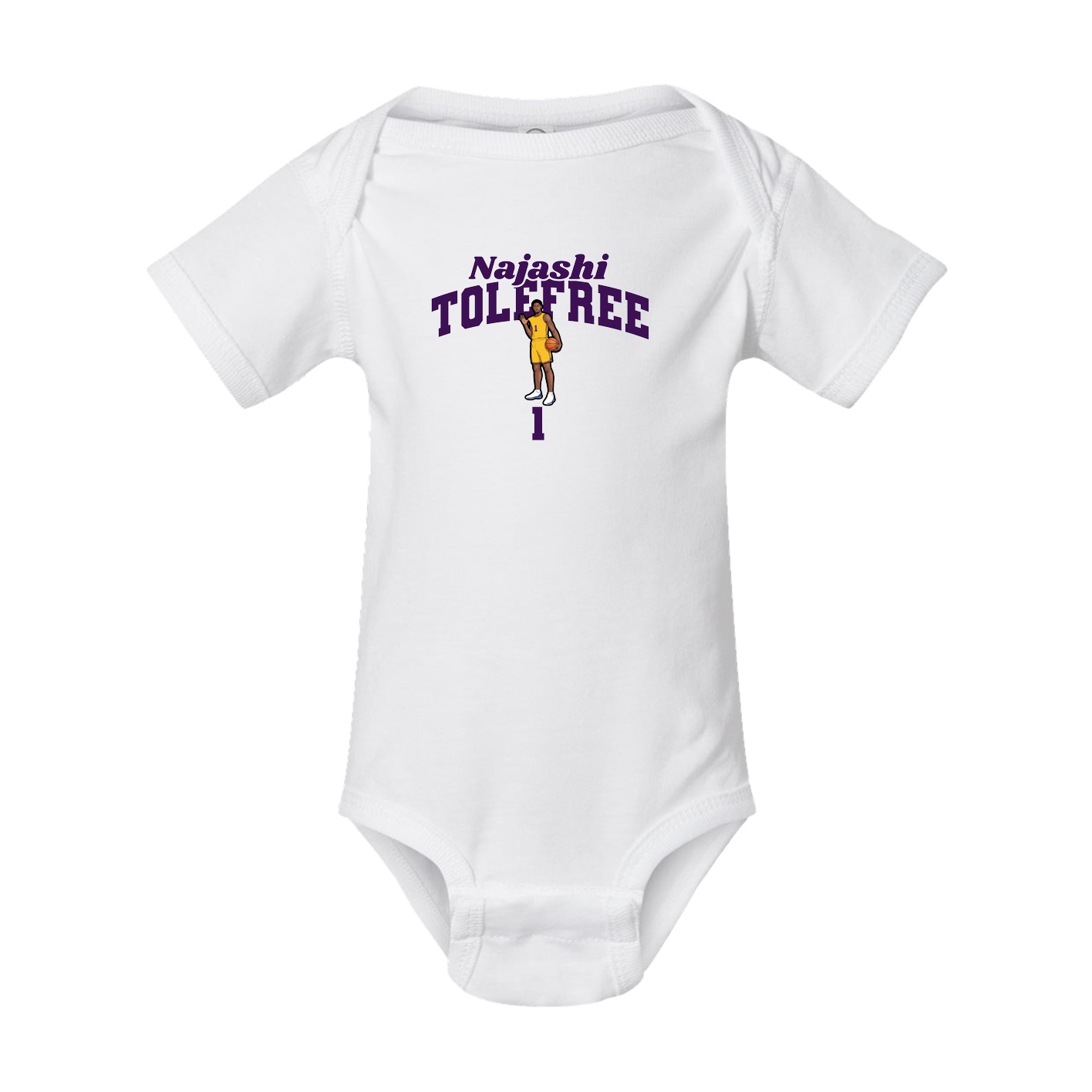 Baby Onesie — Signature Arch in White