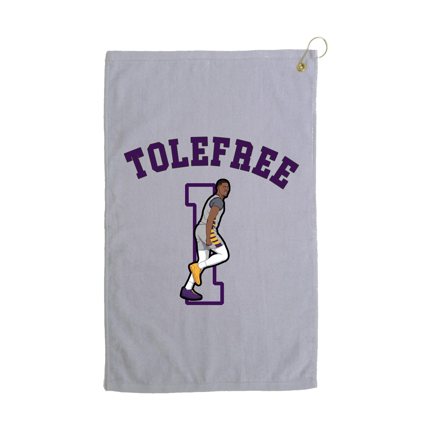 Golf Towel — Shirsey Arch in Grey