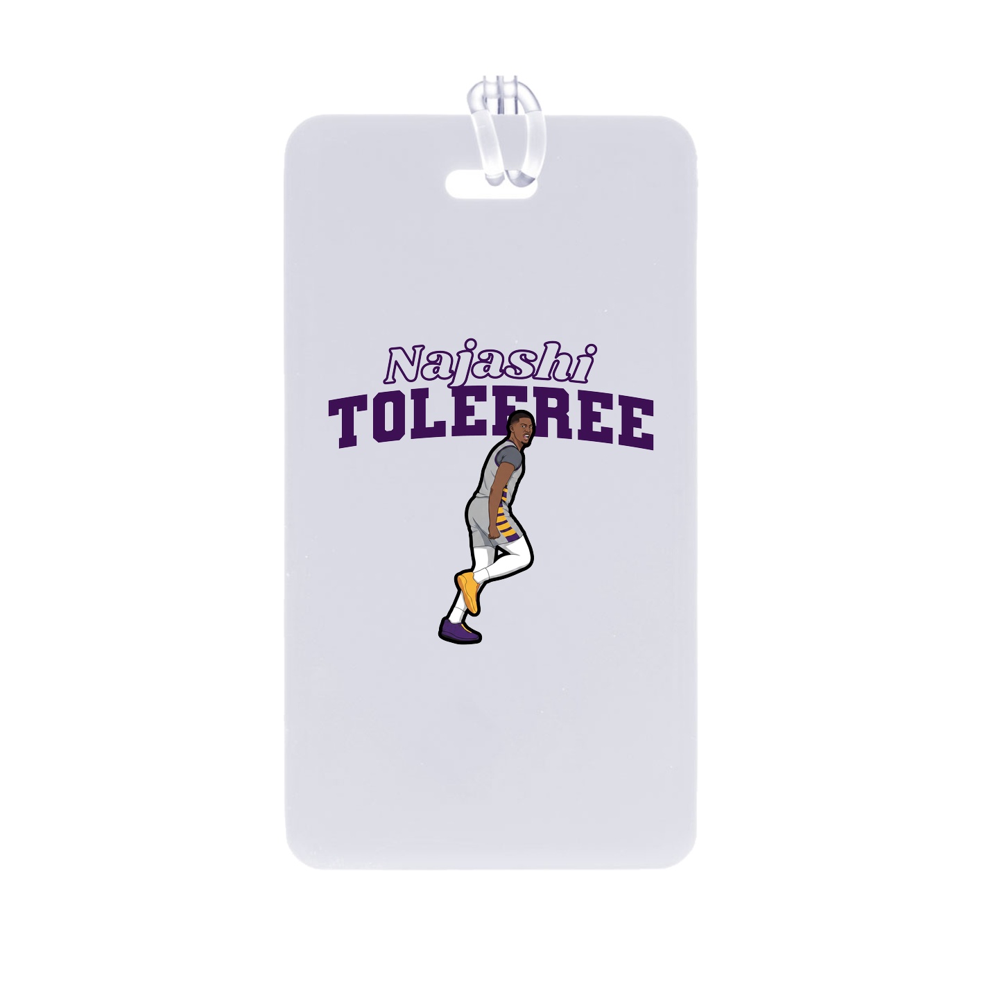Bag Tag — Name Arch in Classic