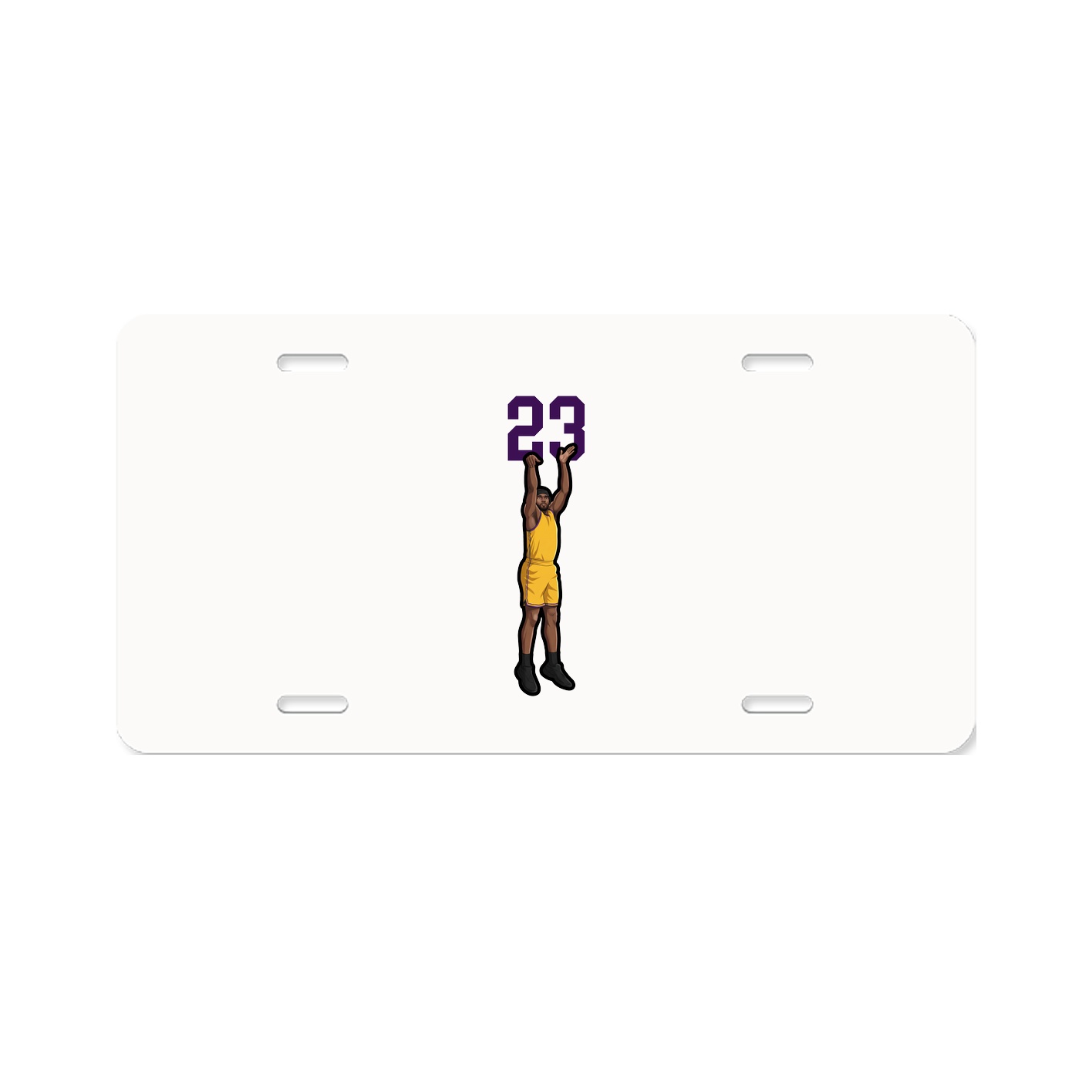 Aluminum License Plate