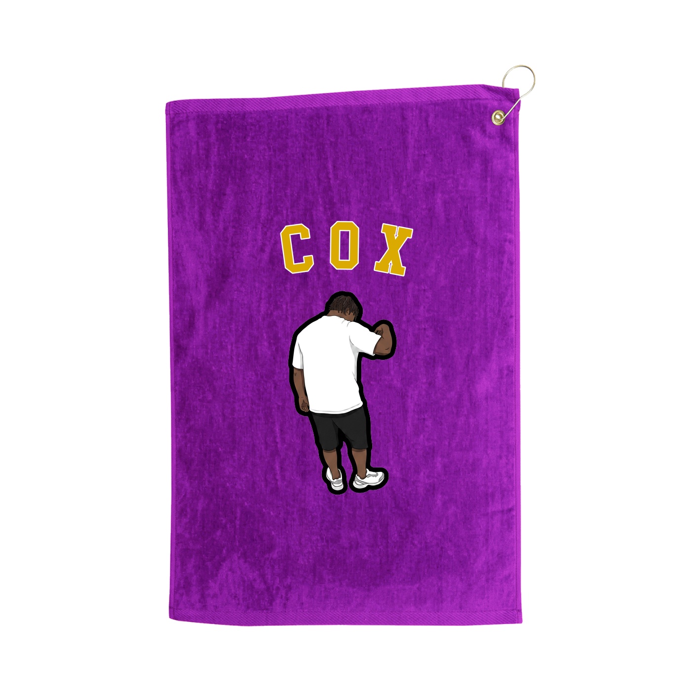 Golf Towel — Shirsey Arch in Purple