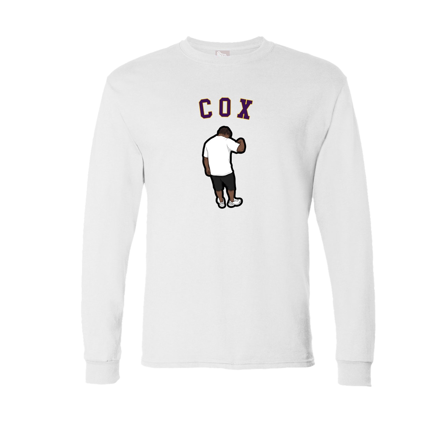 Long Sleeve Tee — Shirsey Arch in White