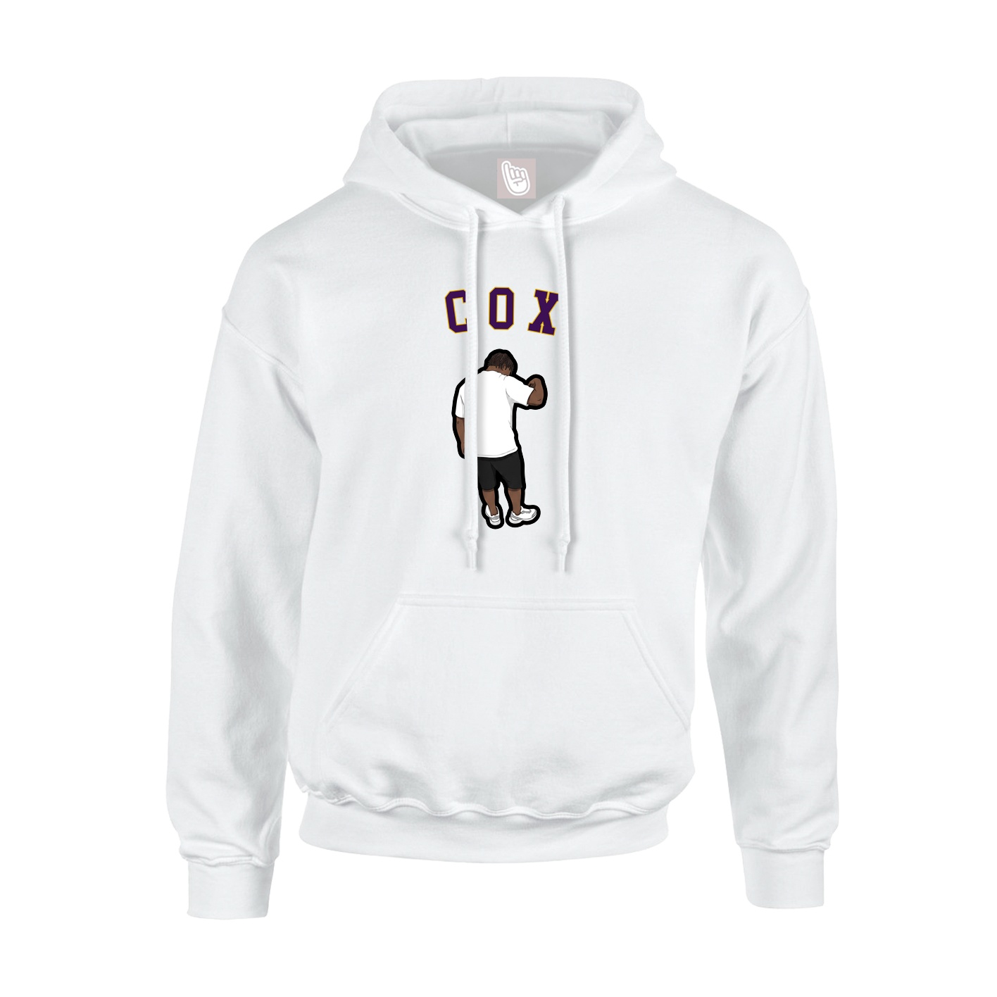 Hoodie — Shirsey Arch in White
