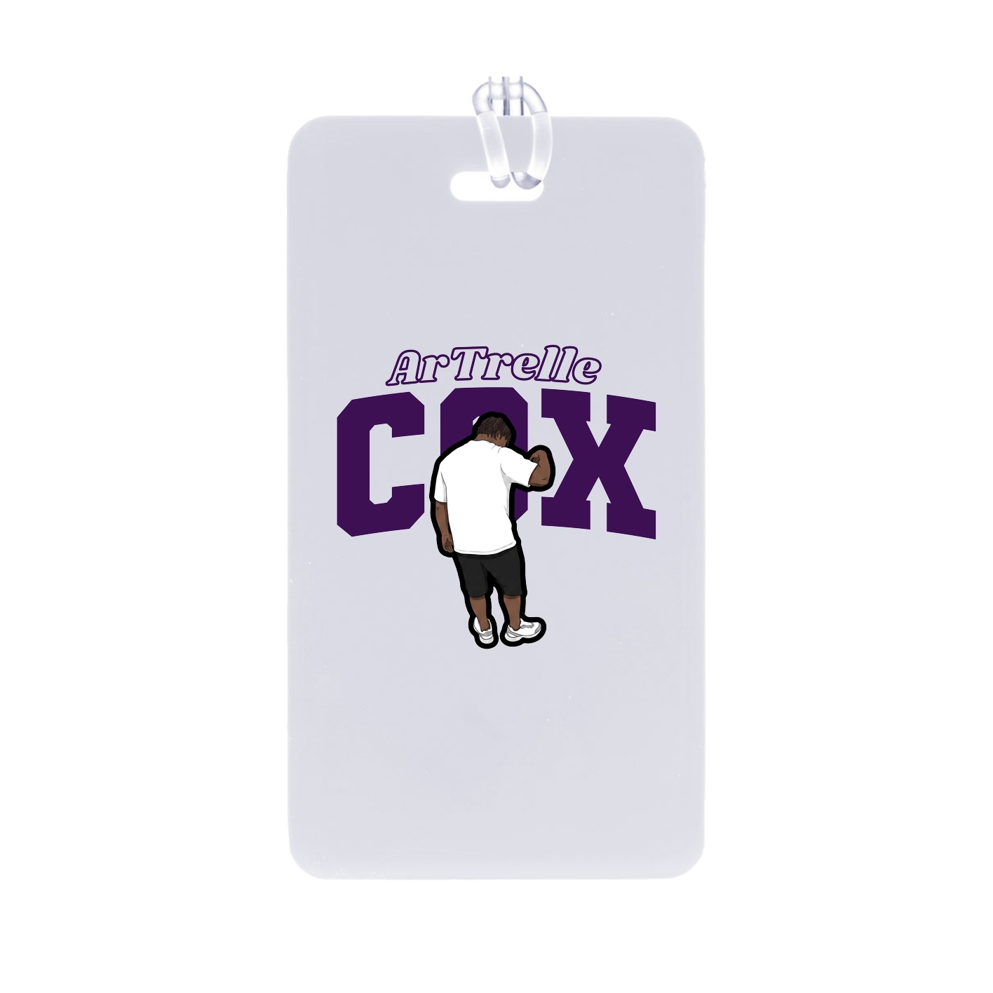 Bag Tag — Name Arch in Classic