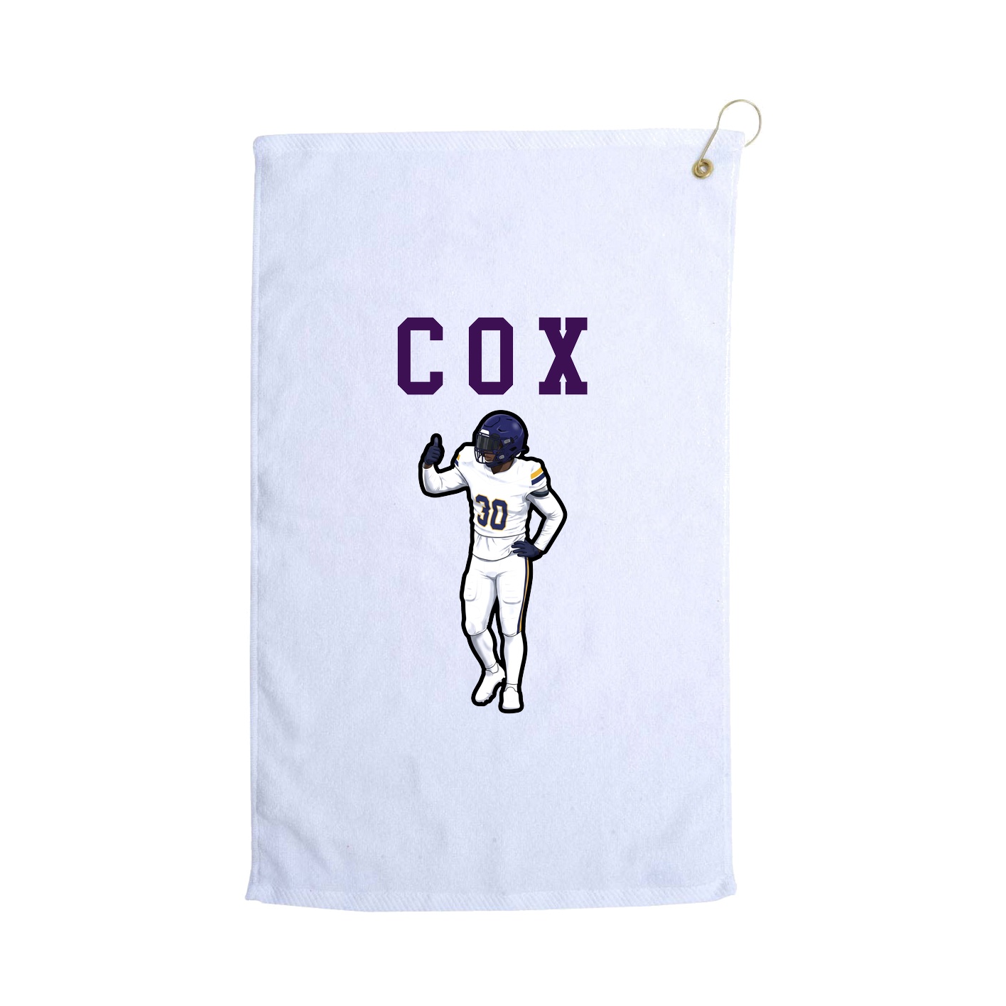 Golf Towel — Shirsey in White