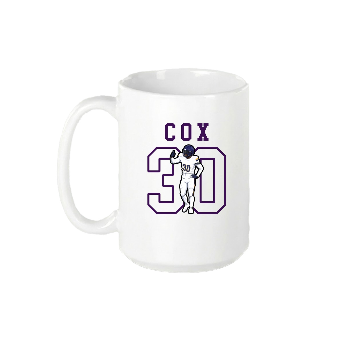 15oz Coffee Mug — Shirsey in White