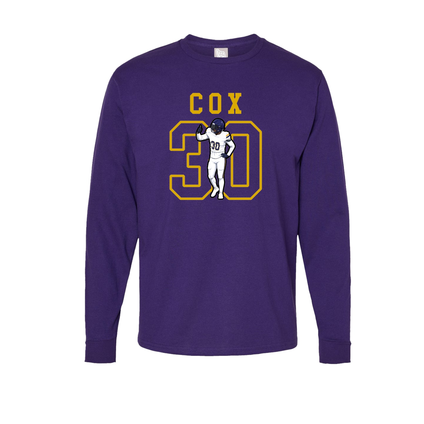 Long Sleeve Tee — Shirsey in Purple