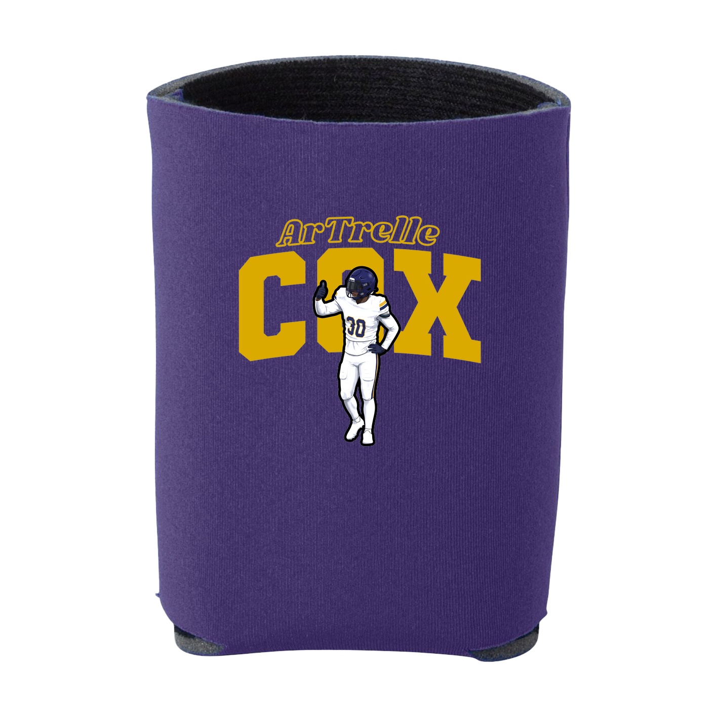 Can Holder — Name Arch in Purple