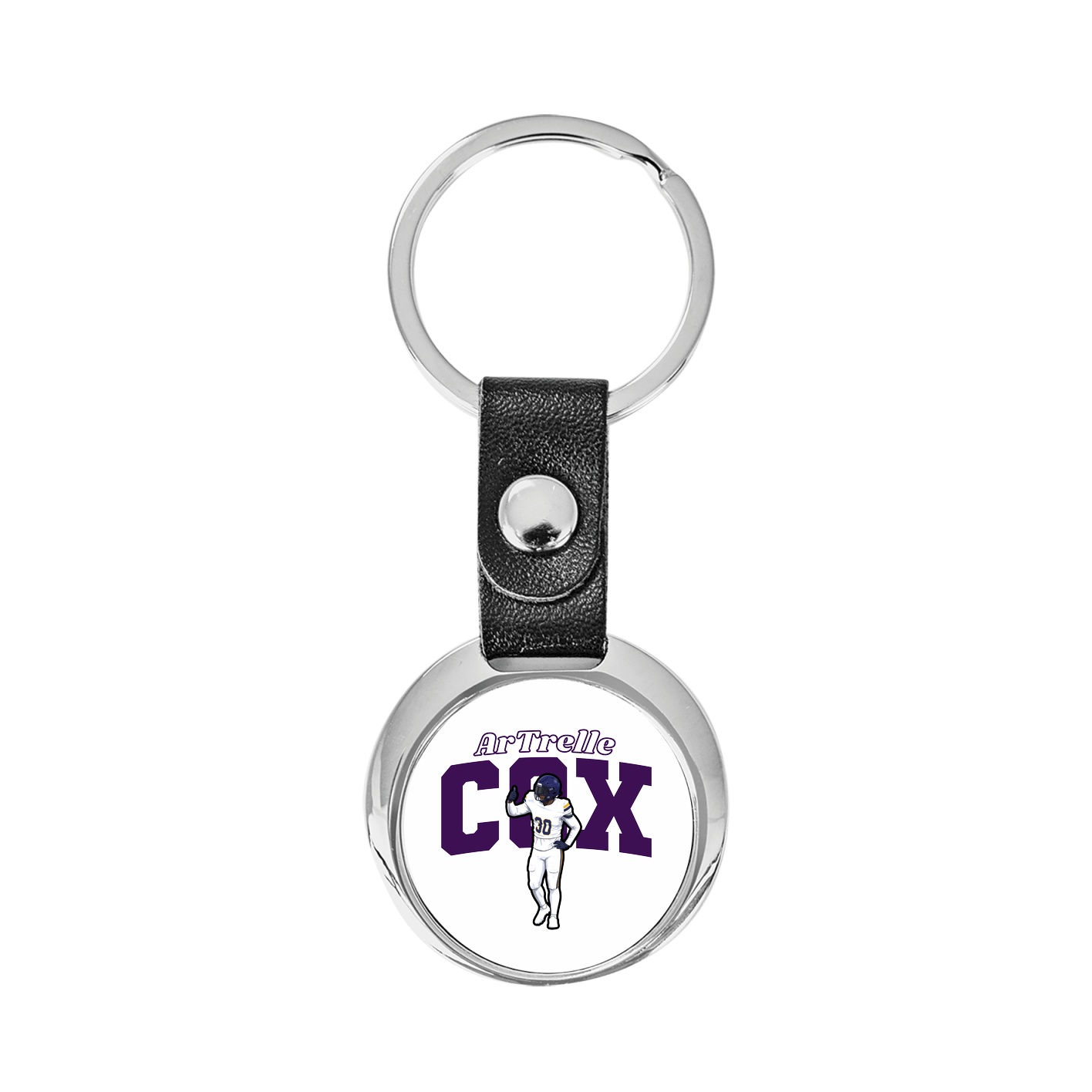 Key Chain — Name Arch in Classic