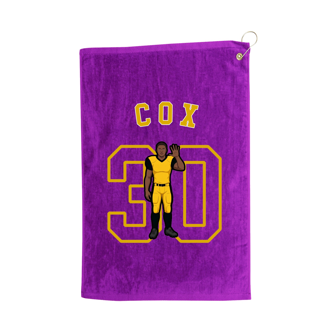 Golf Towel — Shirsey Arch in Purple