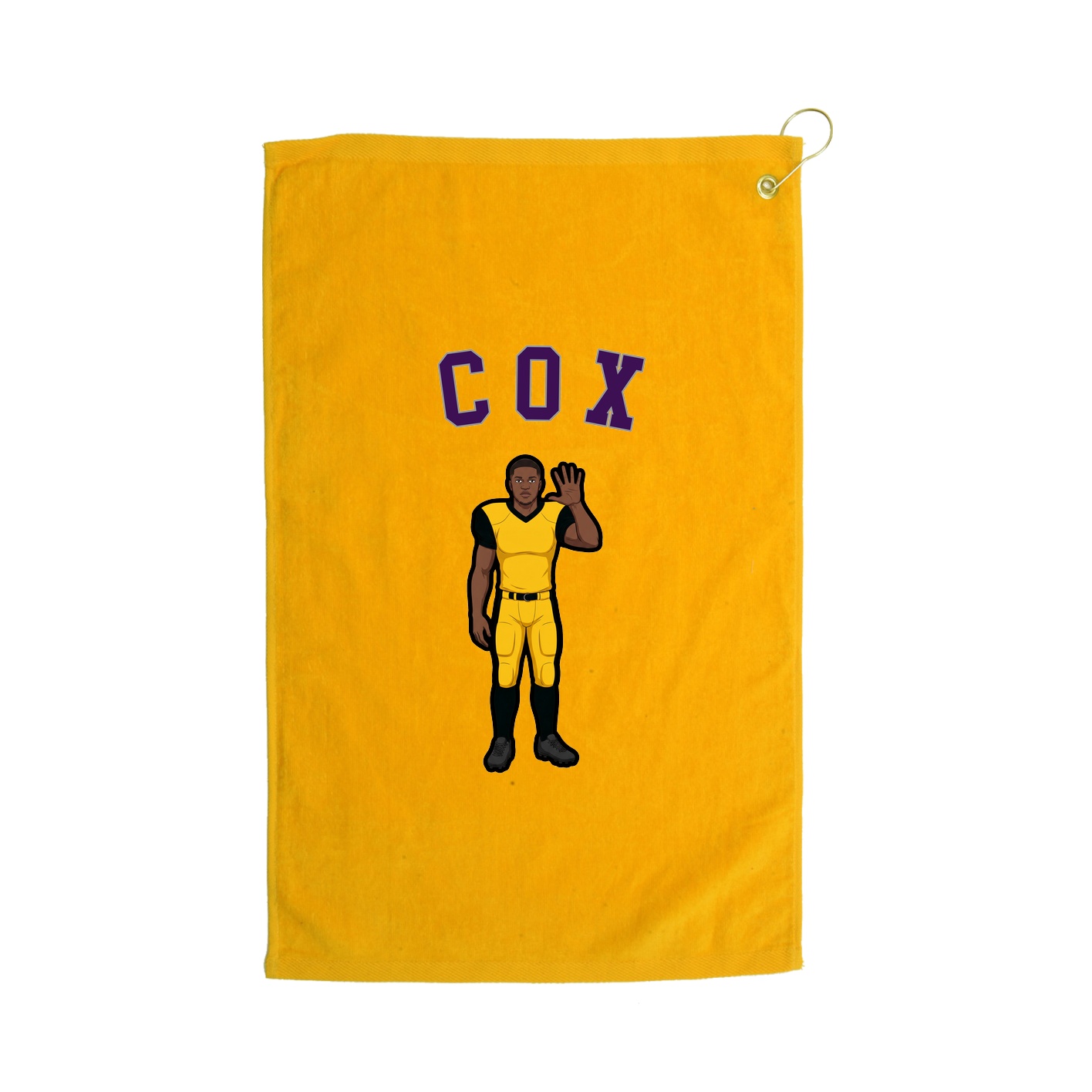 Golf Towel — Shirsey Arch in Gold