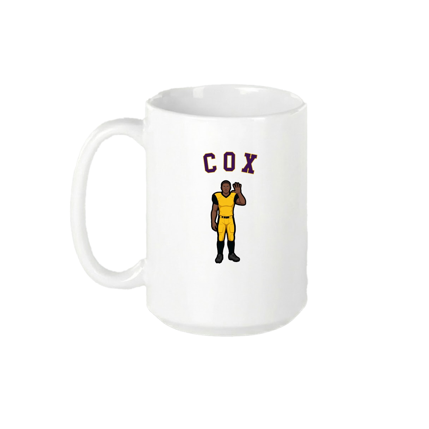 15oz Coffee Mug — Shirsey Arch in White