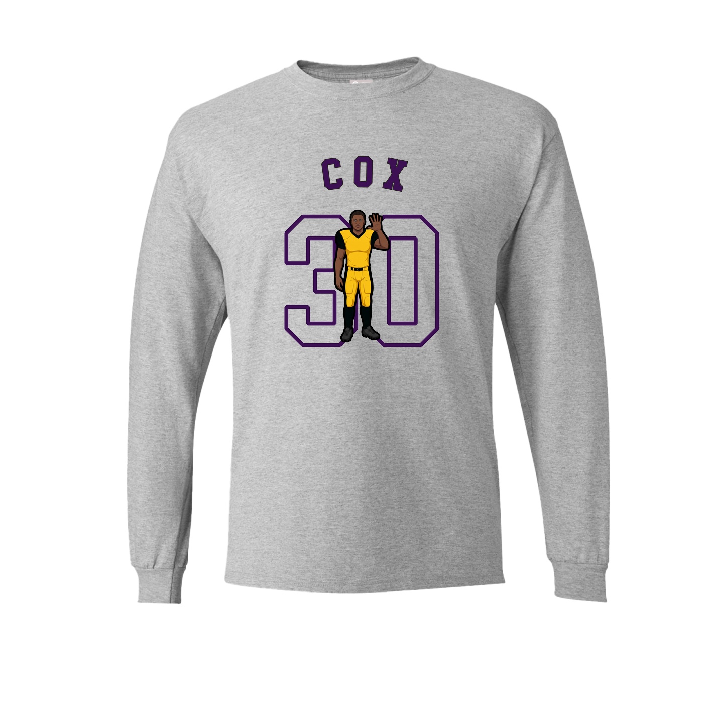 Long Sleeve Tee — Shirsey Arch in Grey