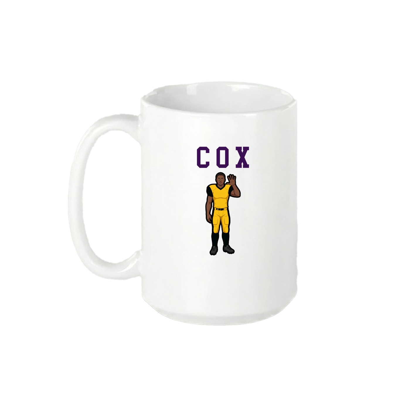 15oz Coffee Mug — Shirsey in White