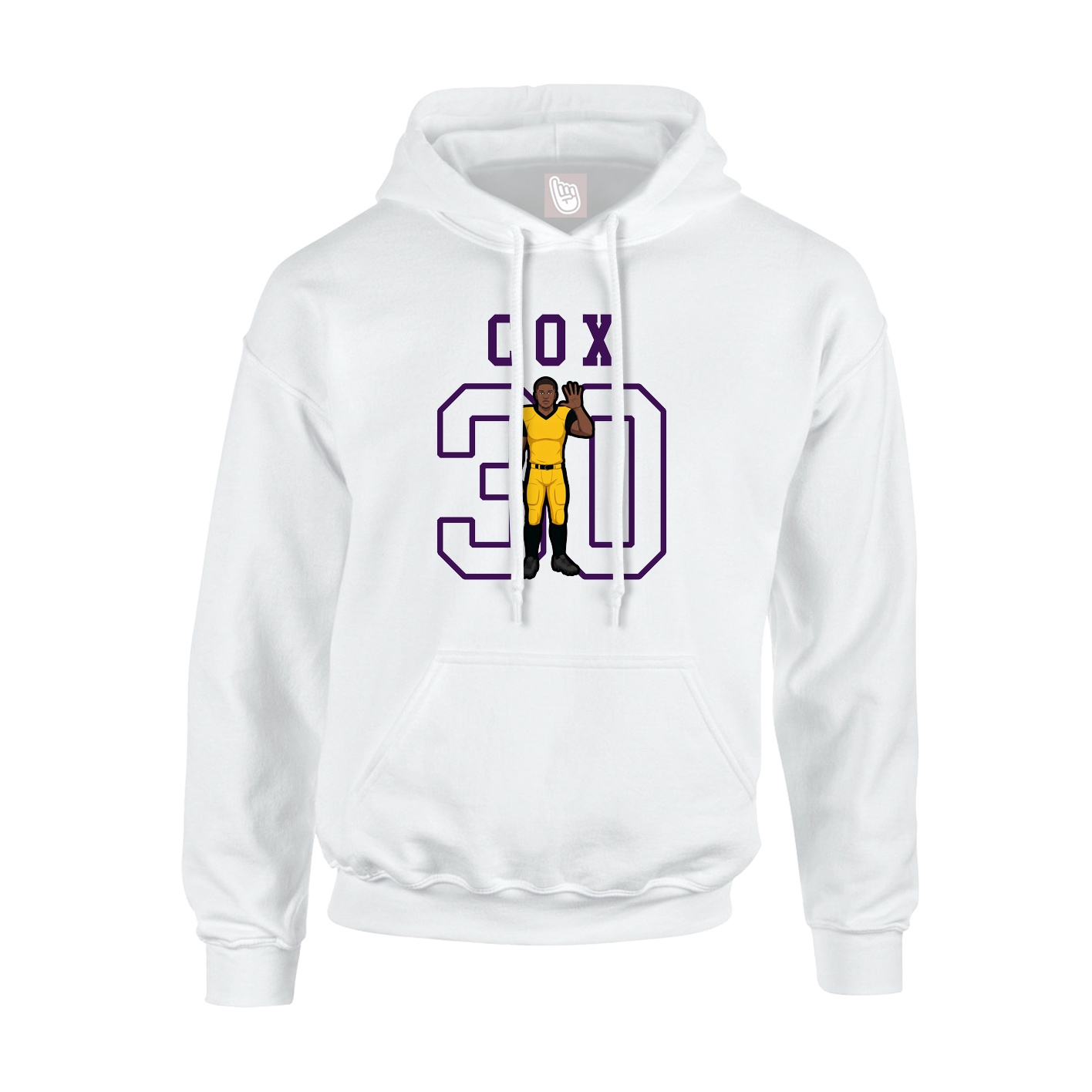Youth Hoodie — Shirsey in White