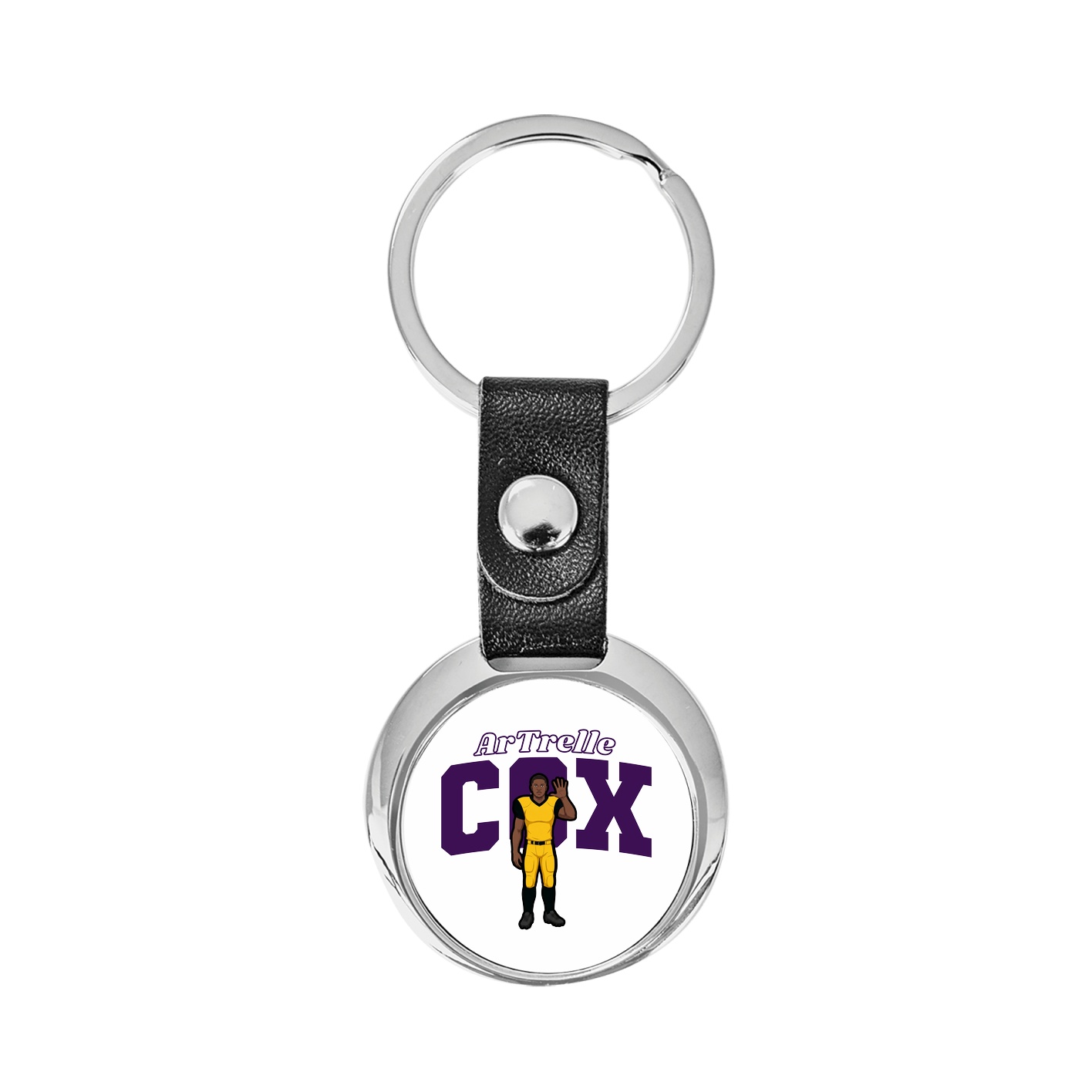 Key Chain — Name Arch in Classic