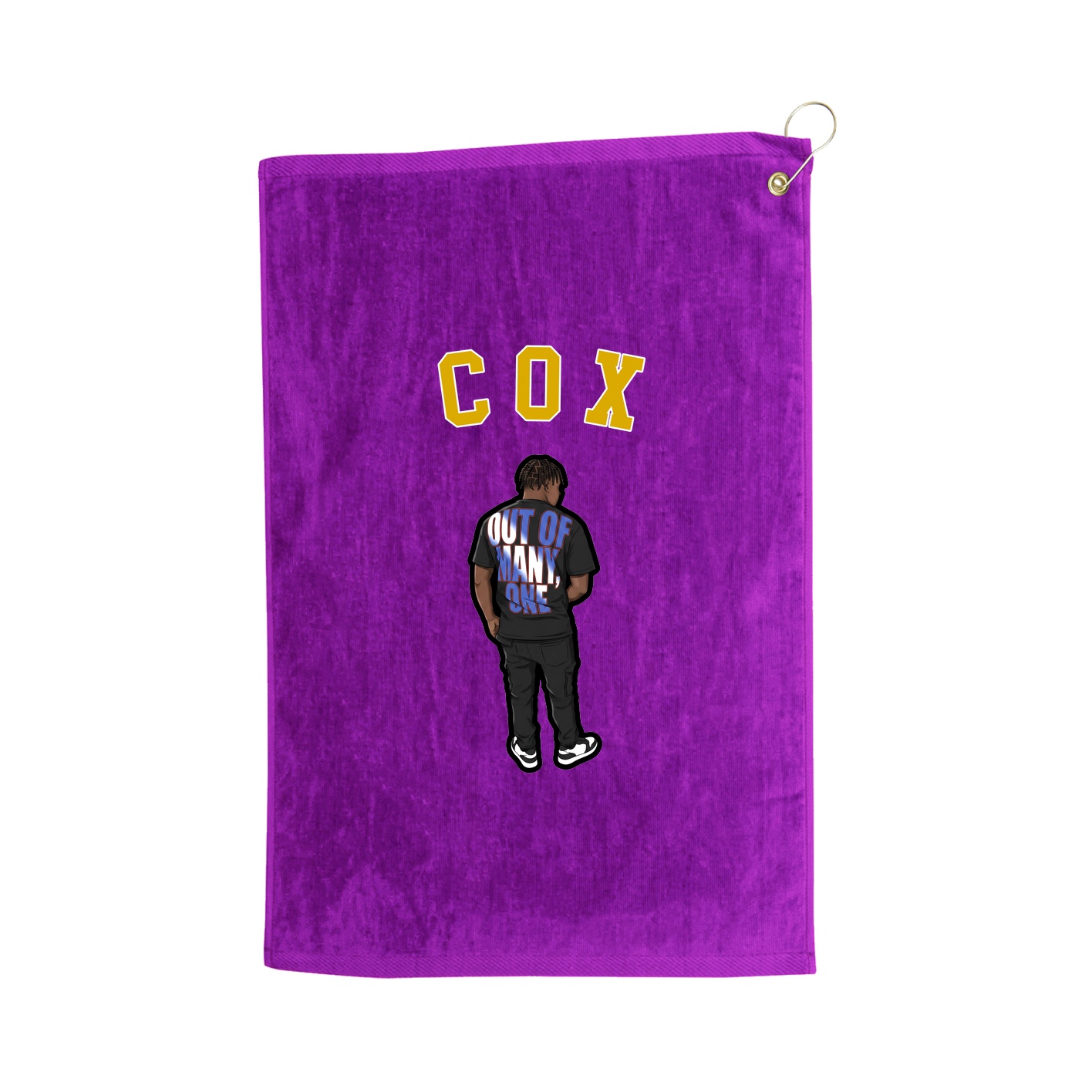 Golf Towel — Shirsey Arch in Purple