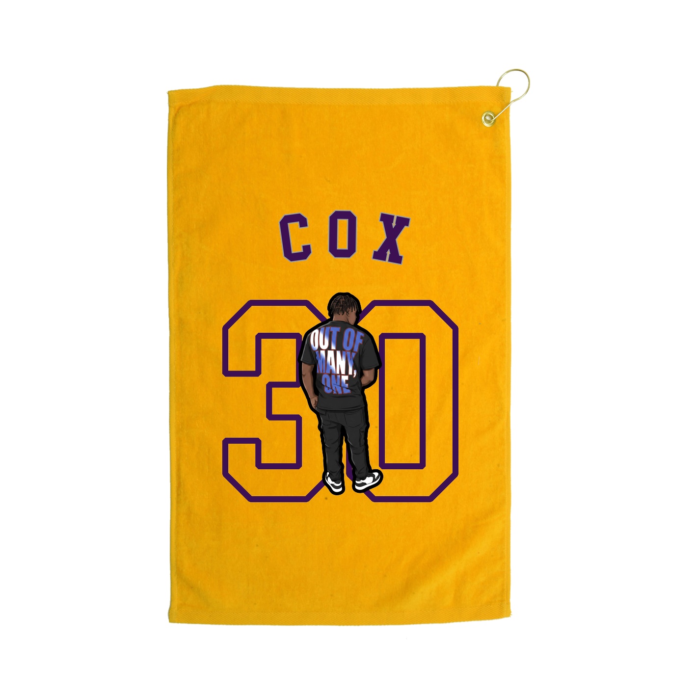 Golf Towel — Shirsey Arch in Gold