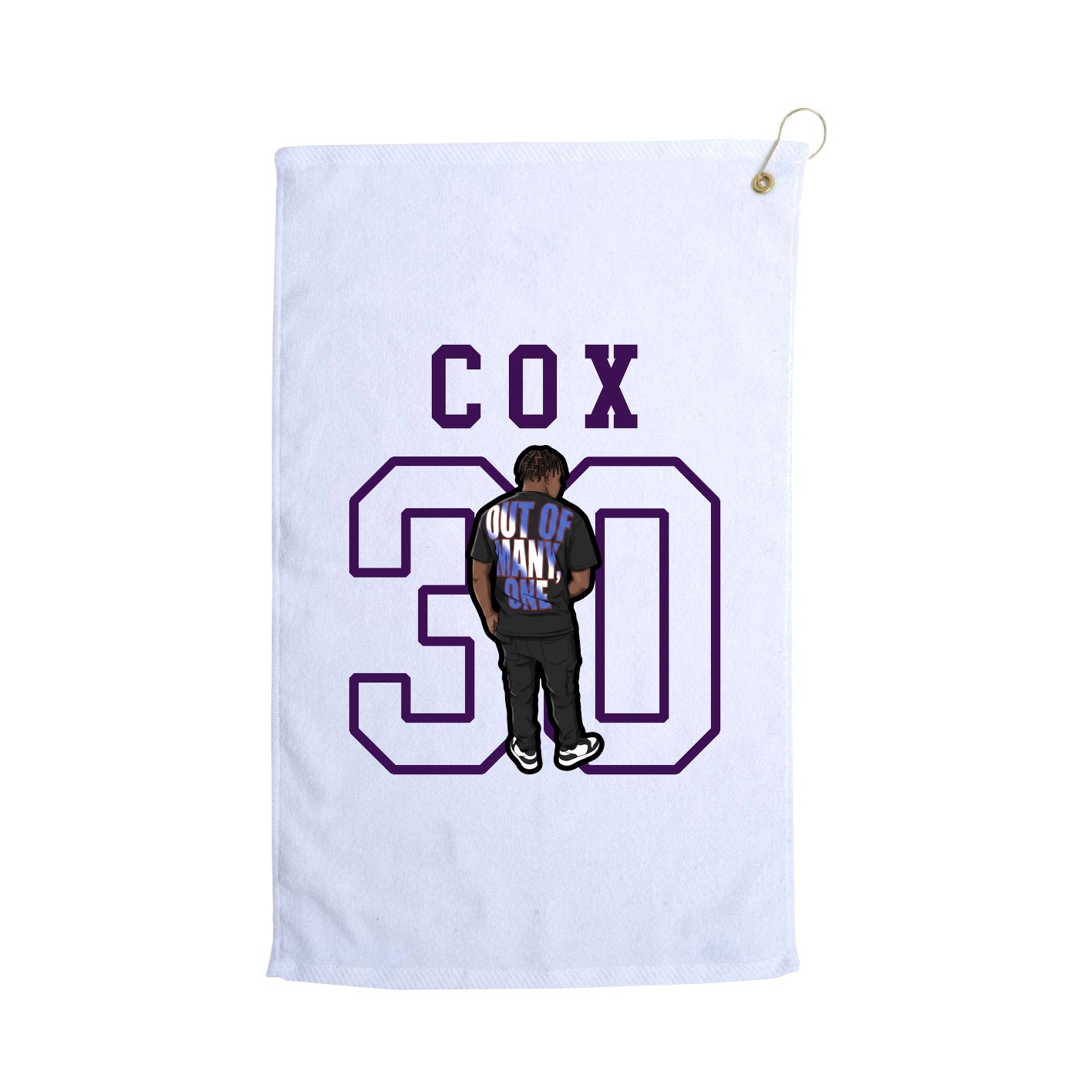 Golf Towel — Shirsey in White