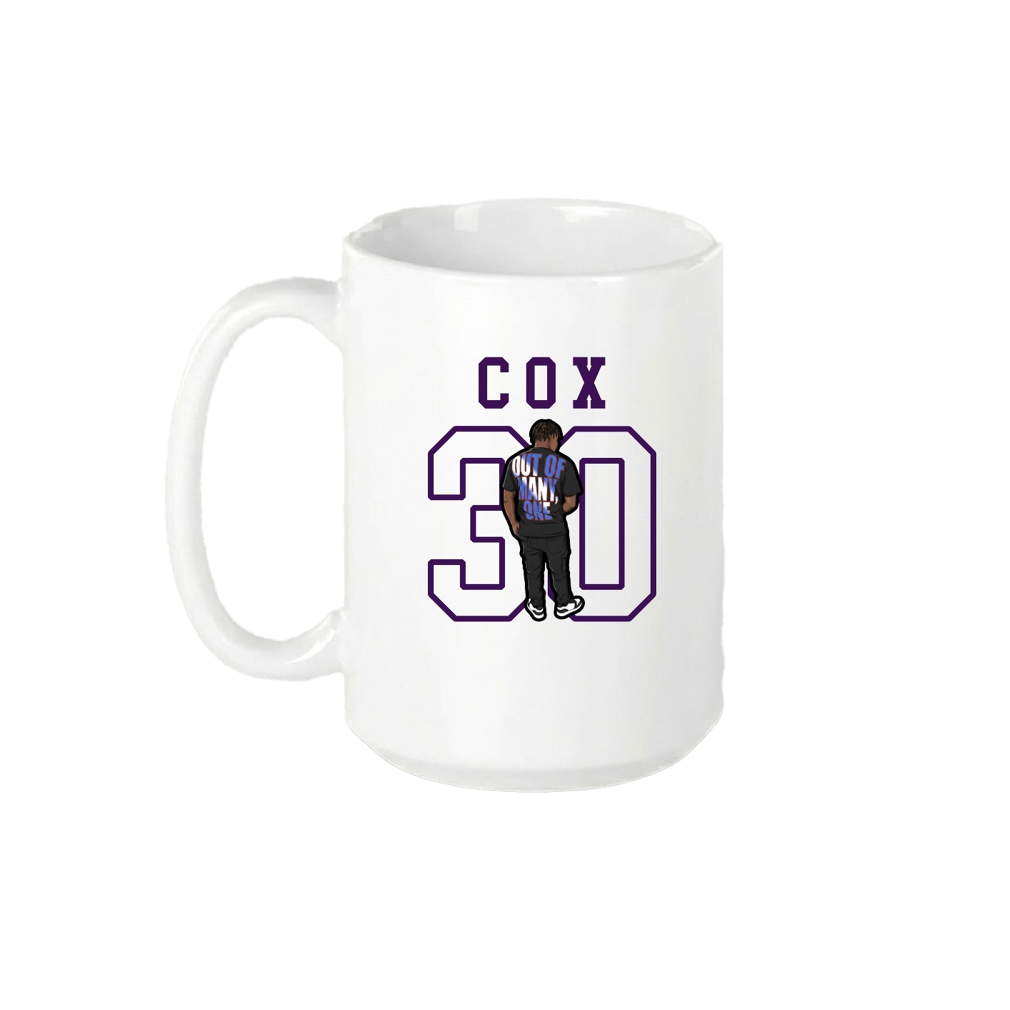 15oz Coffee Mug — Shirsey in White