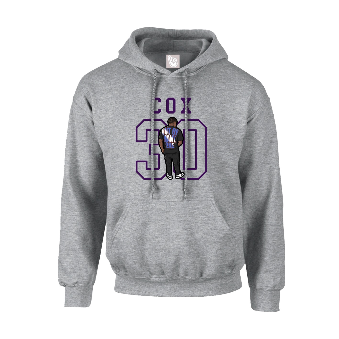 Youth Hoodie — Shirsey in Grey