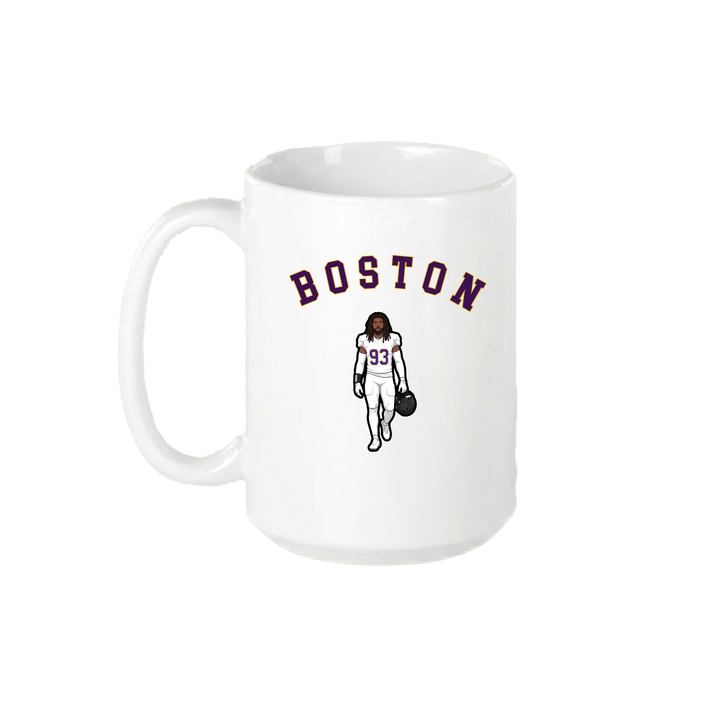 15oz Coffee Mug — Shirsey Arch in White