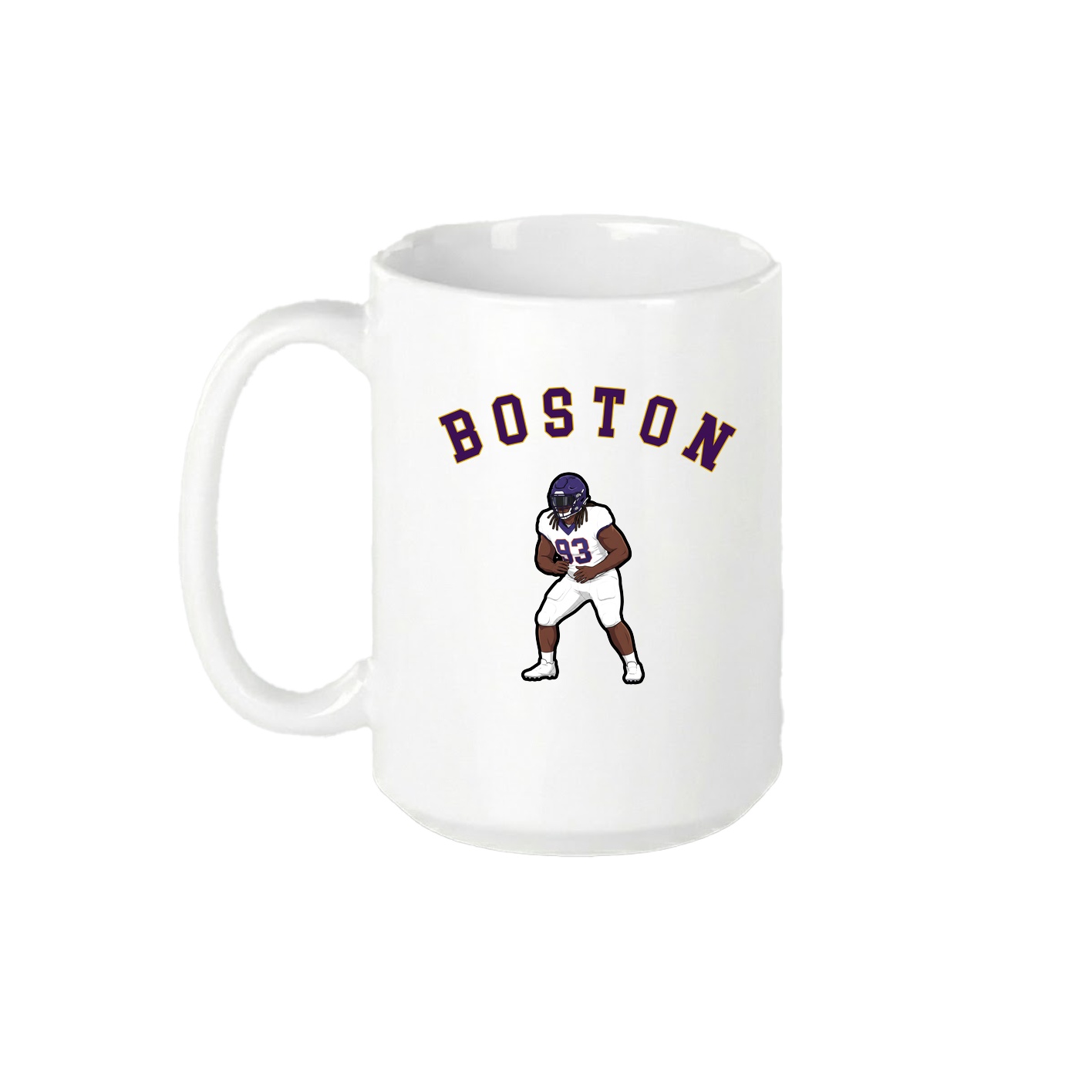 15oz Coffee Mug — Shirsey Arch in White