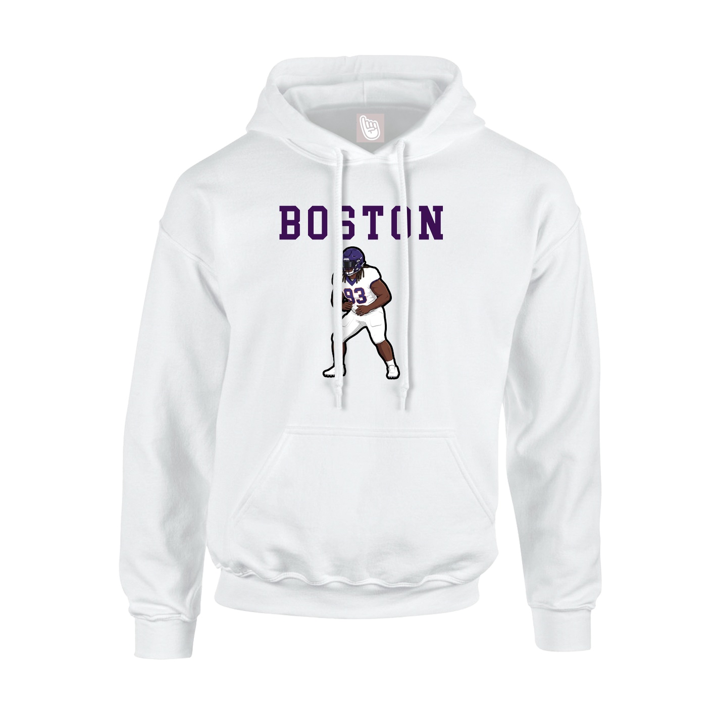 Youth Hoodie — Shirsey in White