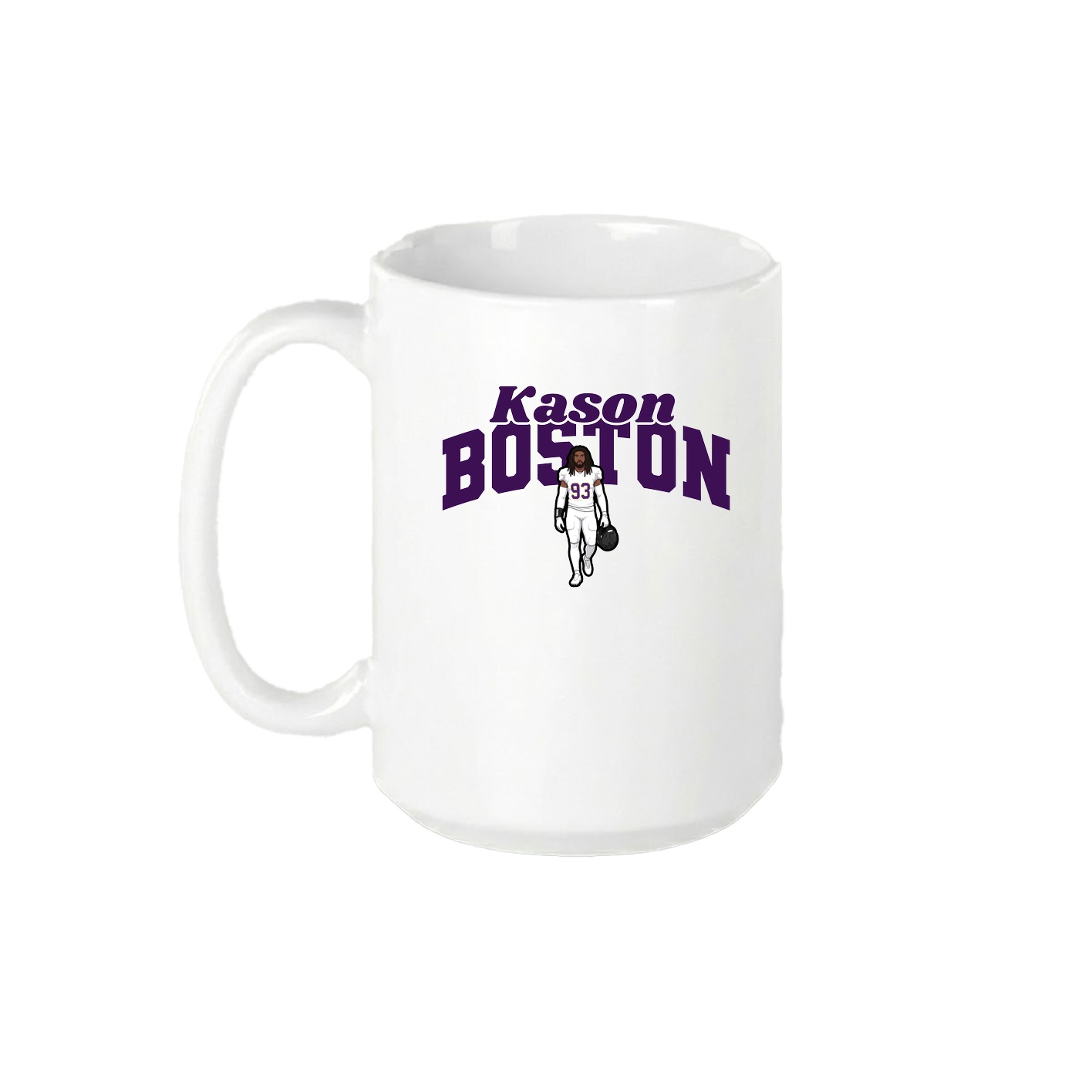 15oz Coffee Mug — Signature Arch in White